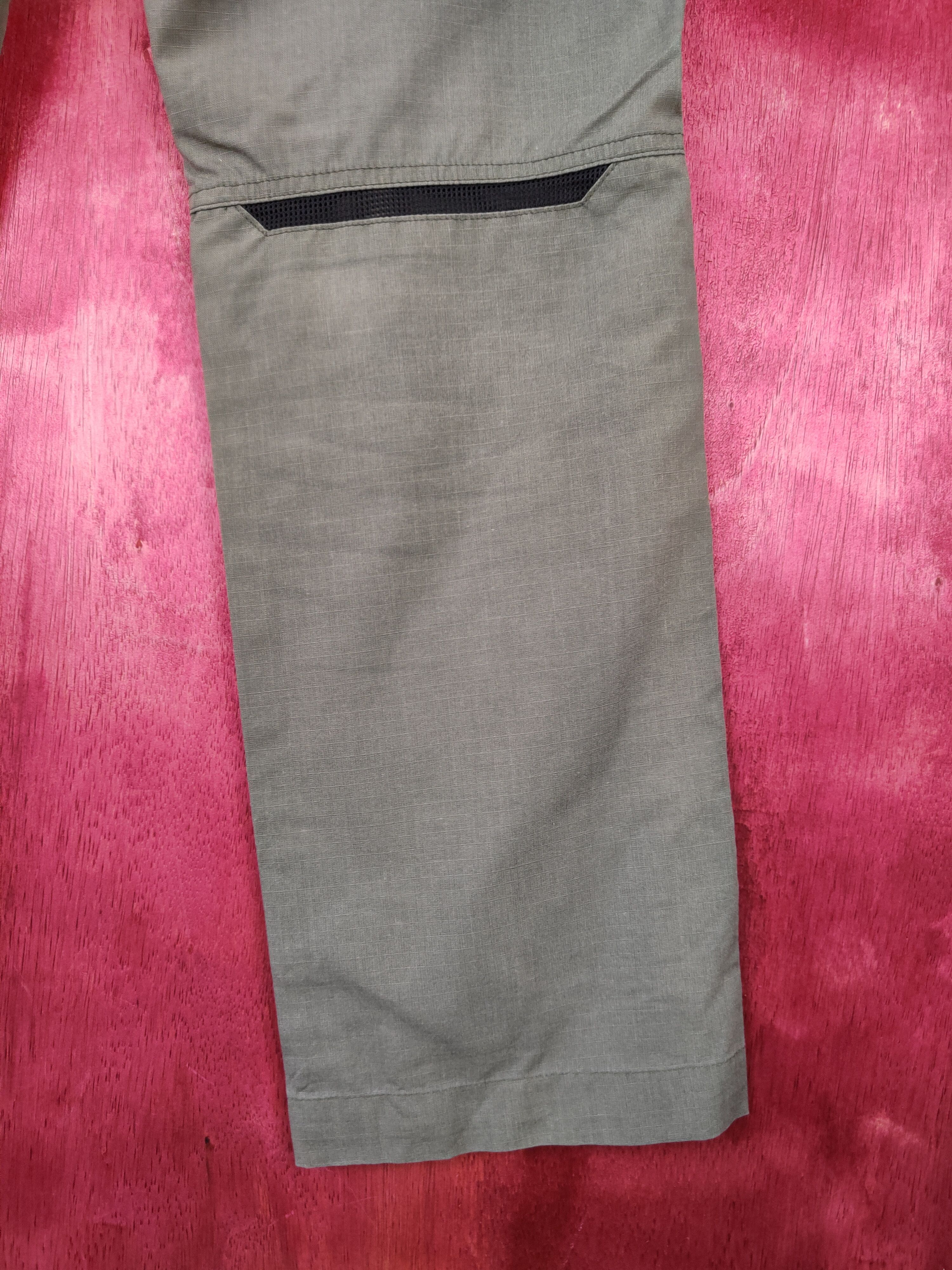 Japanese Brand × Vintage G.Ground Faded Dark Green thin Multi Pocket Pants #S557 Size US 31 - 12 Thumbnail