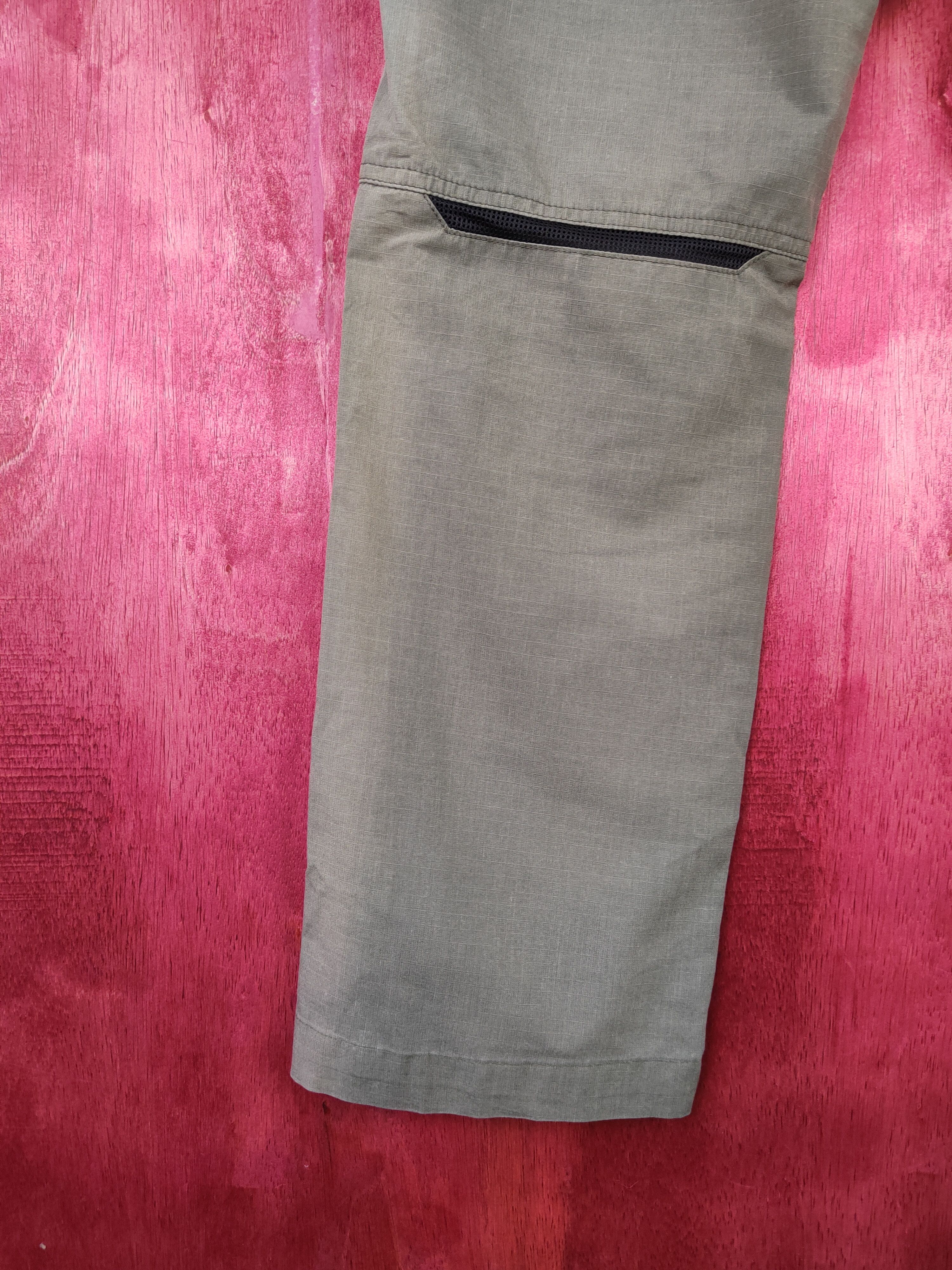 Japanese Brand × Vintage G.Ground Faded Dark Green thin Multi Pocket Pants #S557 Size US 31 - 10 Thumbnail