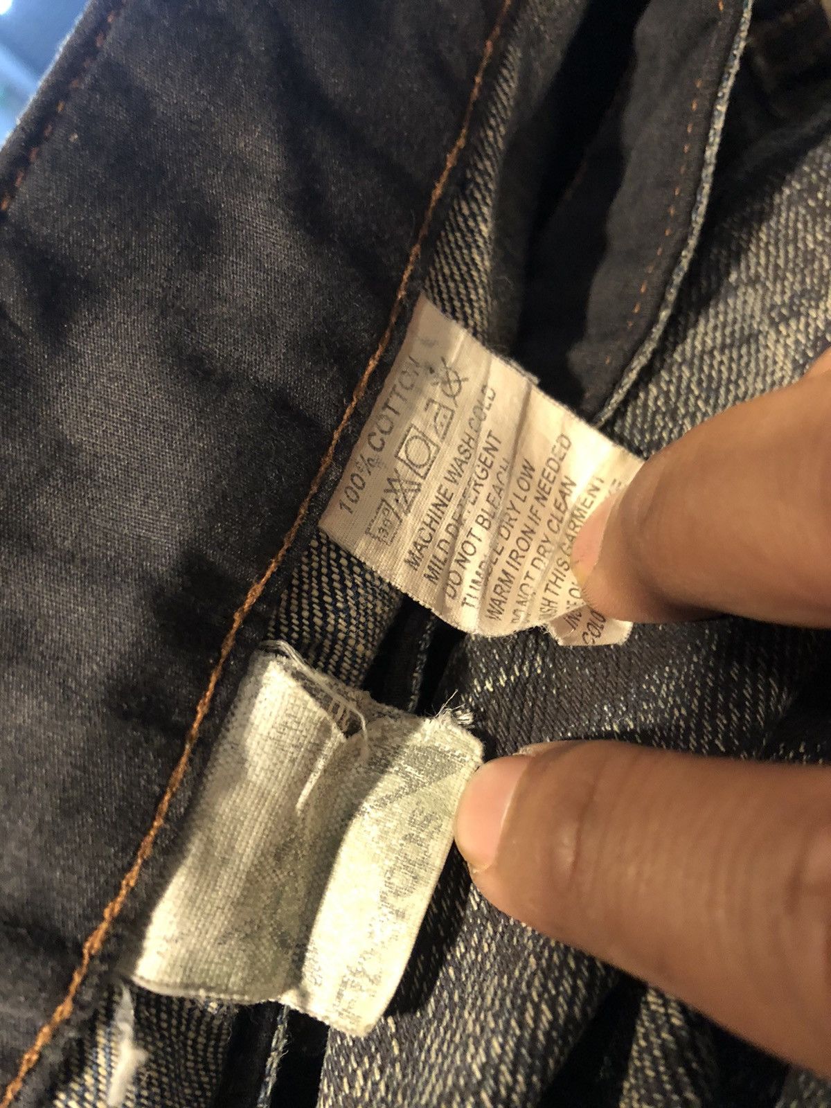 Fiberops × Japanese Brand Communication Fiberops Jeans Dirt Wash Size US 31 - 9 Thumbnail
