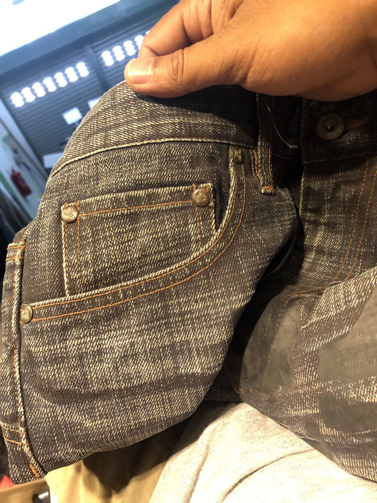 Fiberops × Japanese Brand Communication Fiberops Jeans Dirt Wash Size US 31 - 7 Thumbnail