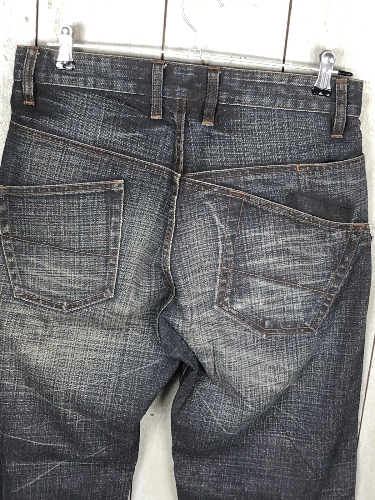 Fiberops × Japanese Brand Communication Fiberops Jeans Dirt Wash Size US 31 - 6 Thumbnail