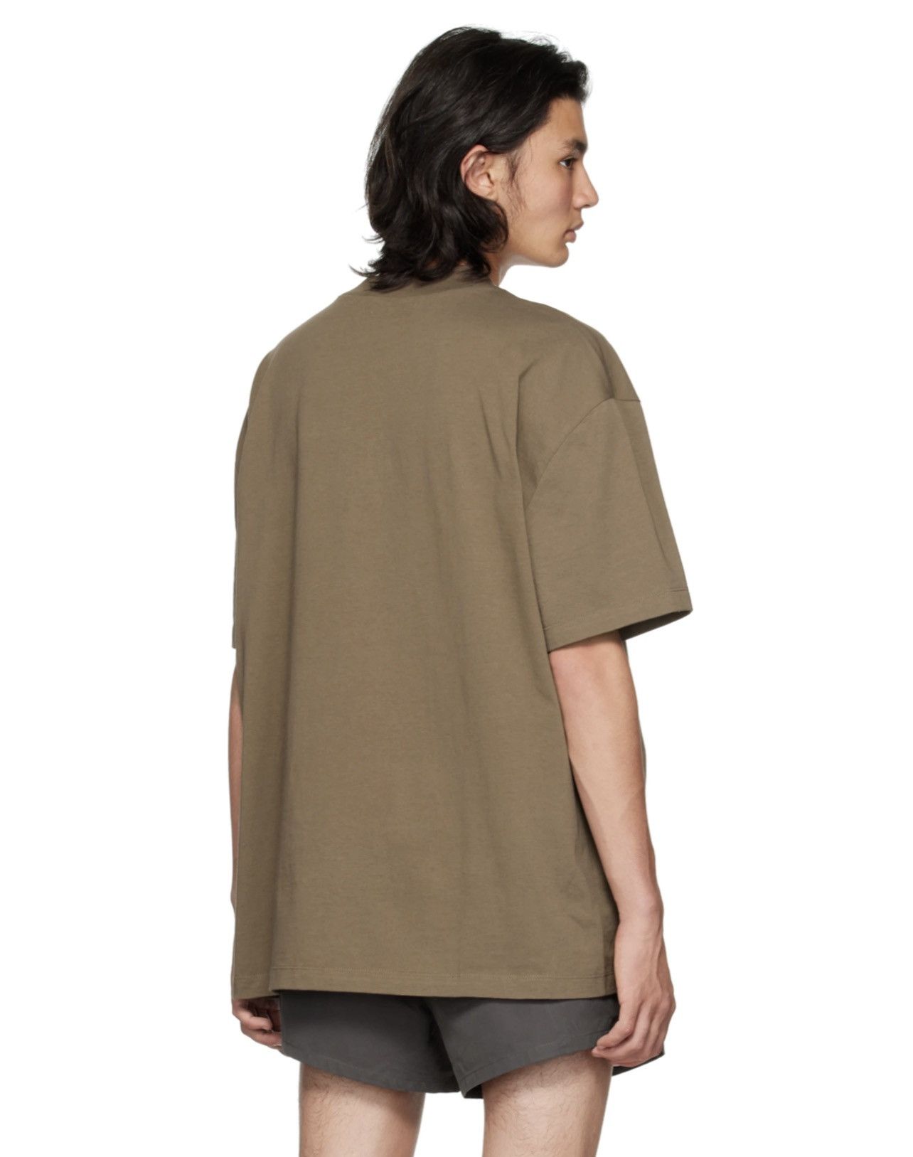 FOG × Fear of God × Pacsun Fear of God Essential Short Sleeve T-Shirt 'Wood' Size (L) Size US L / EU 52-54 / 3 - 10 Thumbnail