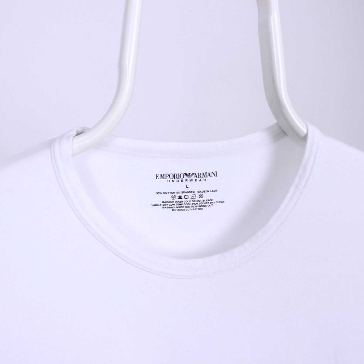 Armani Emporio Armani Short Sleeve T-shirt Men’s Top Size US L / EU 52-54 / 3 - 3 Thumbnail
