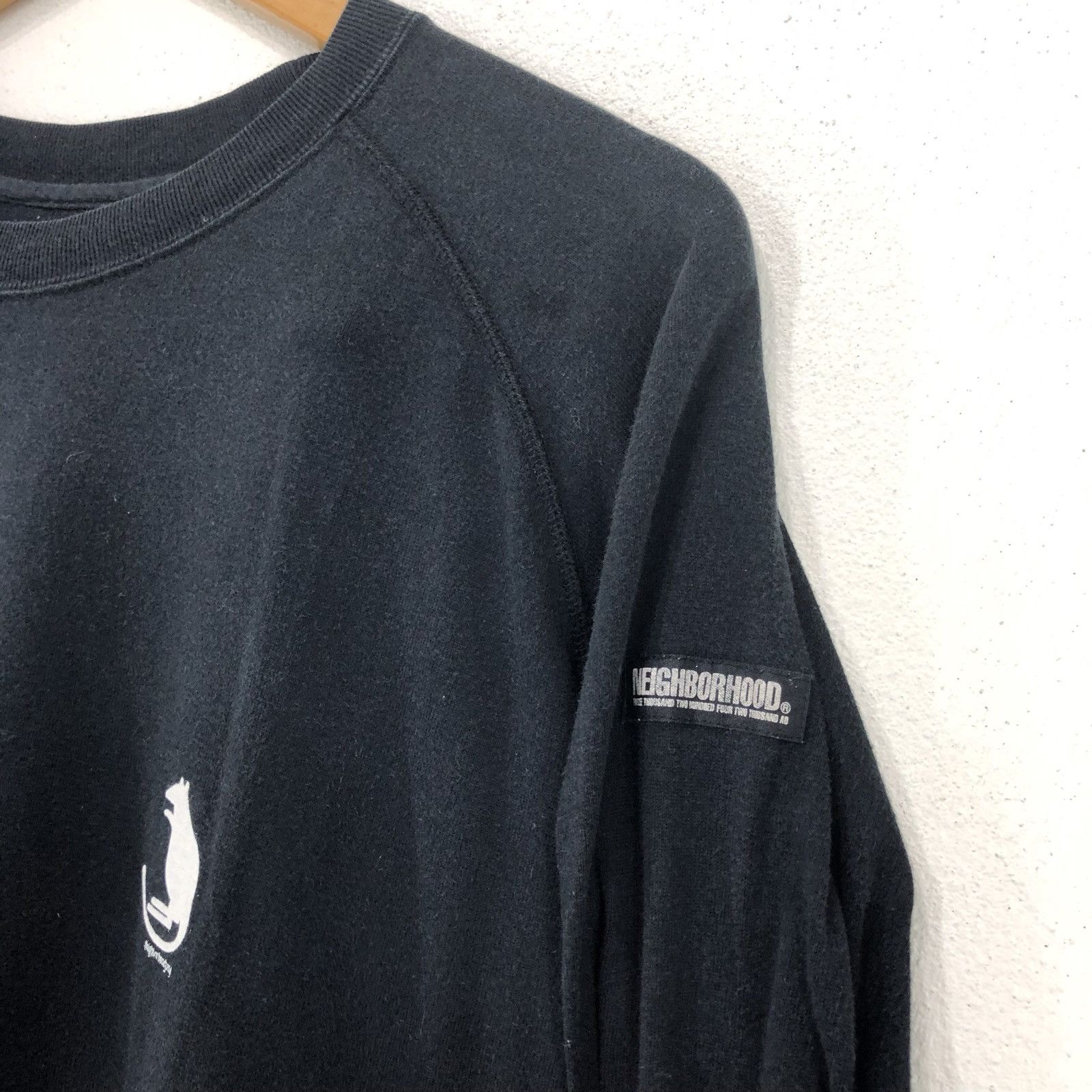 Neighborhood vintage 2002 Small Rat Logo Neigbhorhood distressed faded Size US L / EU 52-54 / 3 - 3 Thumbnail