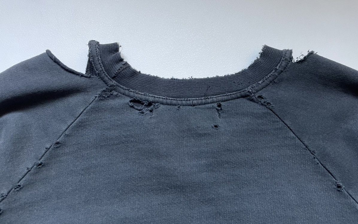 Raf Simons A/W 02 ‘Virginia Creeper’ Distressed Sweatshirt Size US M / EU 48-50 / 2 - 17 Thumbnail
