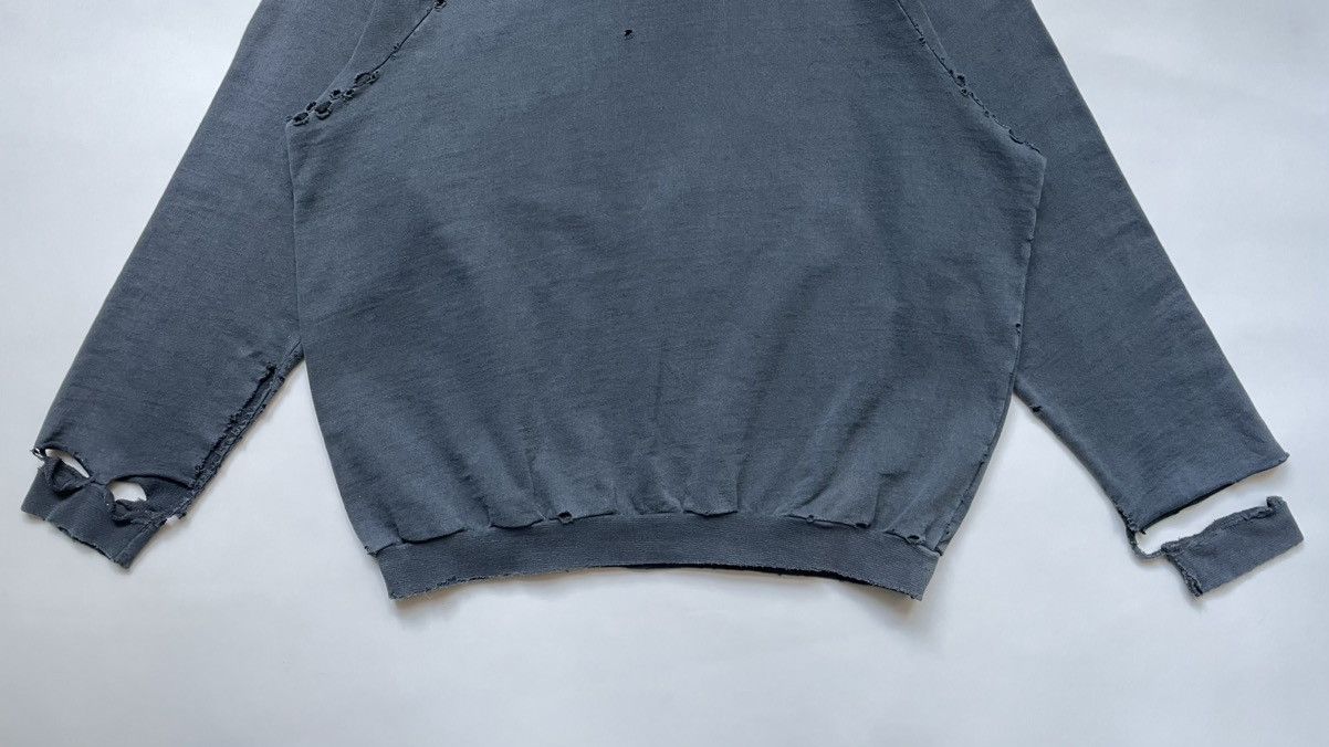 Raf Simons A/W 02 ‘Virginia Creeper’ Distressed Sweatshirt Size US M / EU 48-50 / 2 - 9 Thumbnail