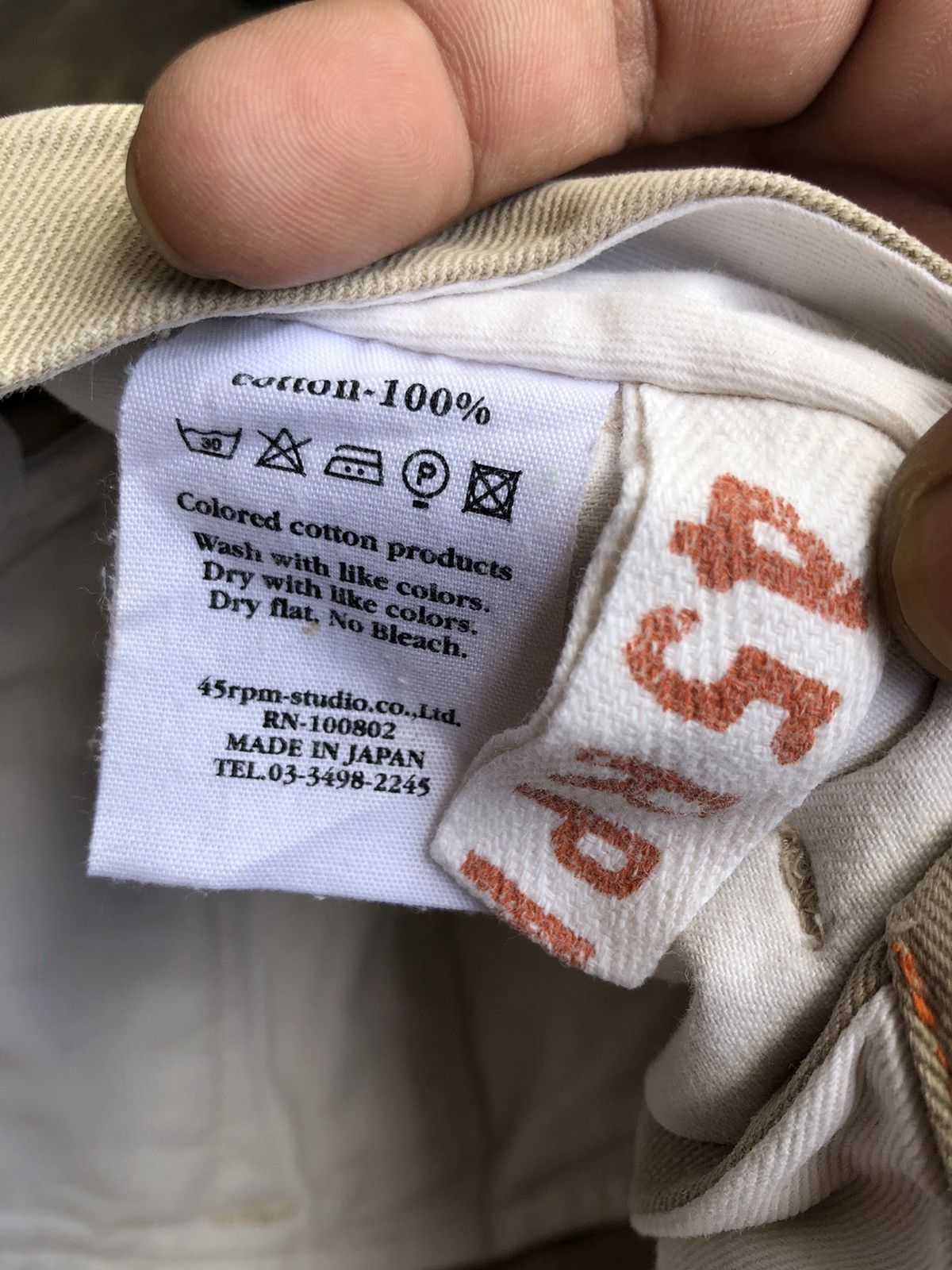 45rpm × Japanese Brand Flared 45RPM Cotton Tactical Baggy Pants Size US 28 / EU 44 - 4 Thumbnail