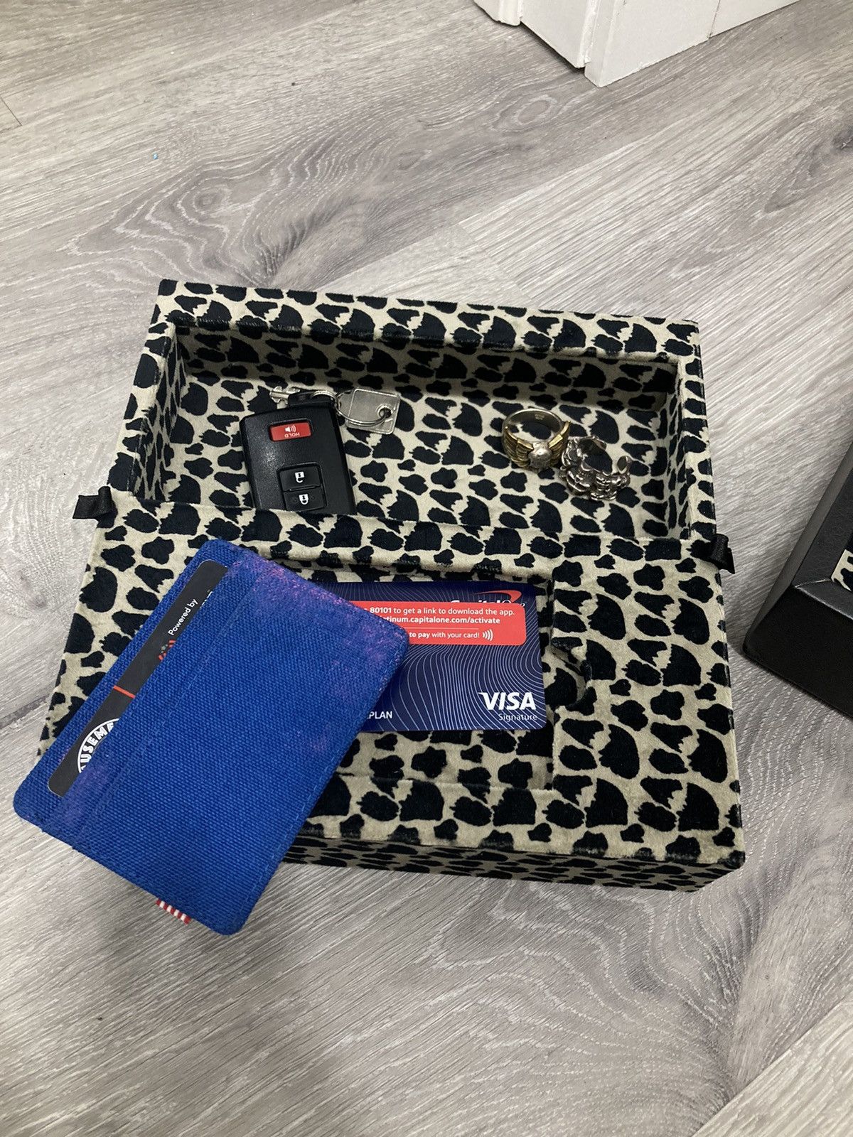 Leopard Jewelry box.