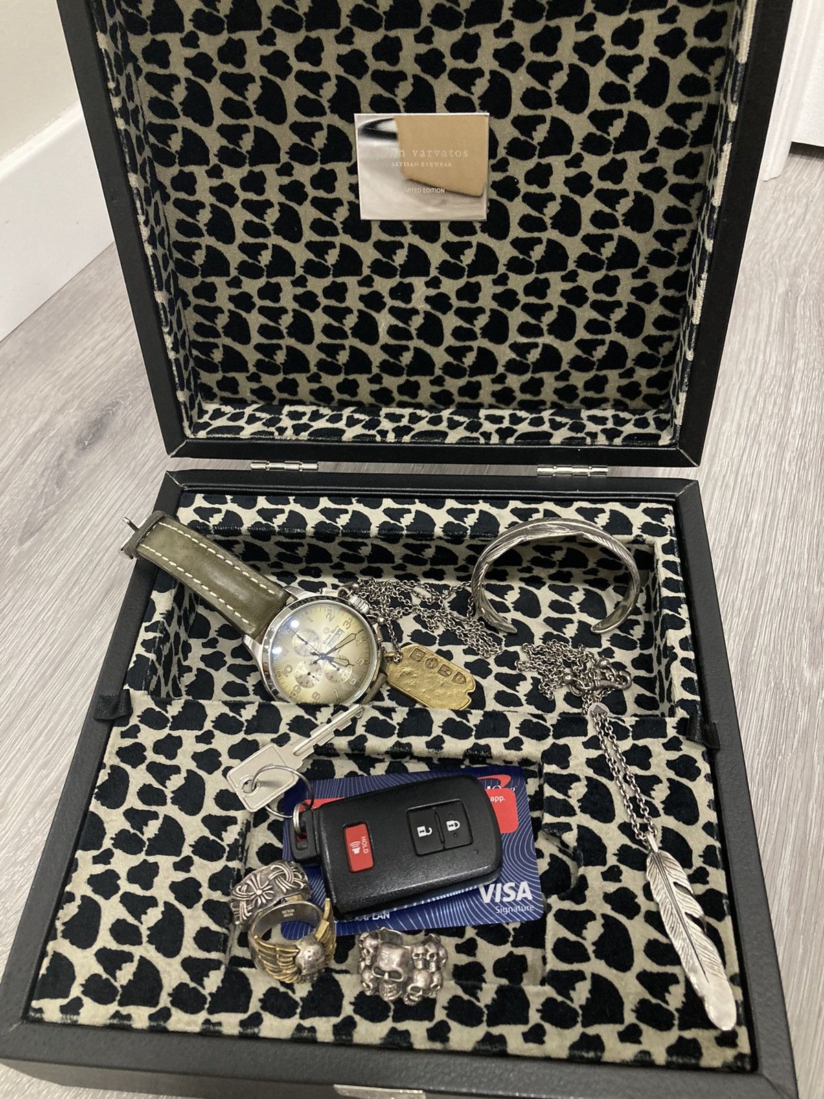 Leopard Jewelry box.