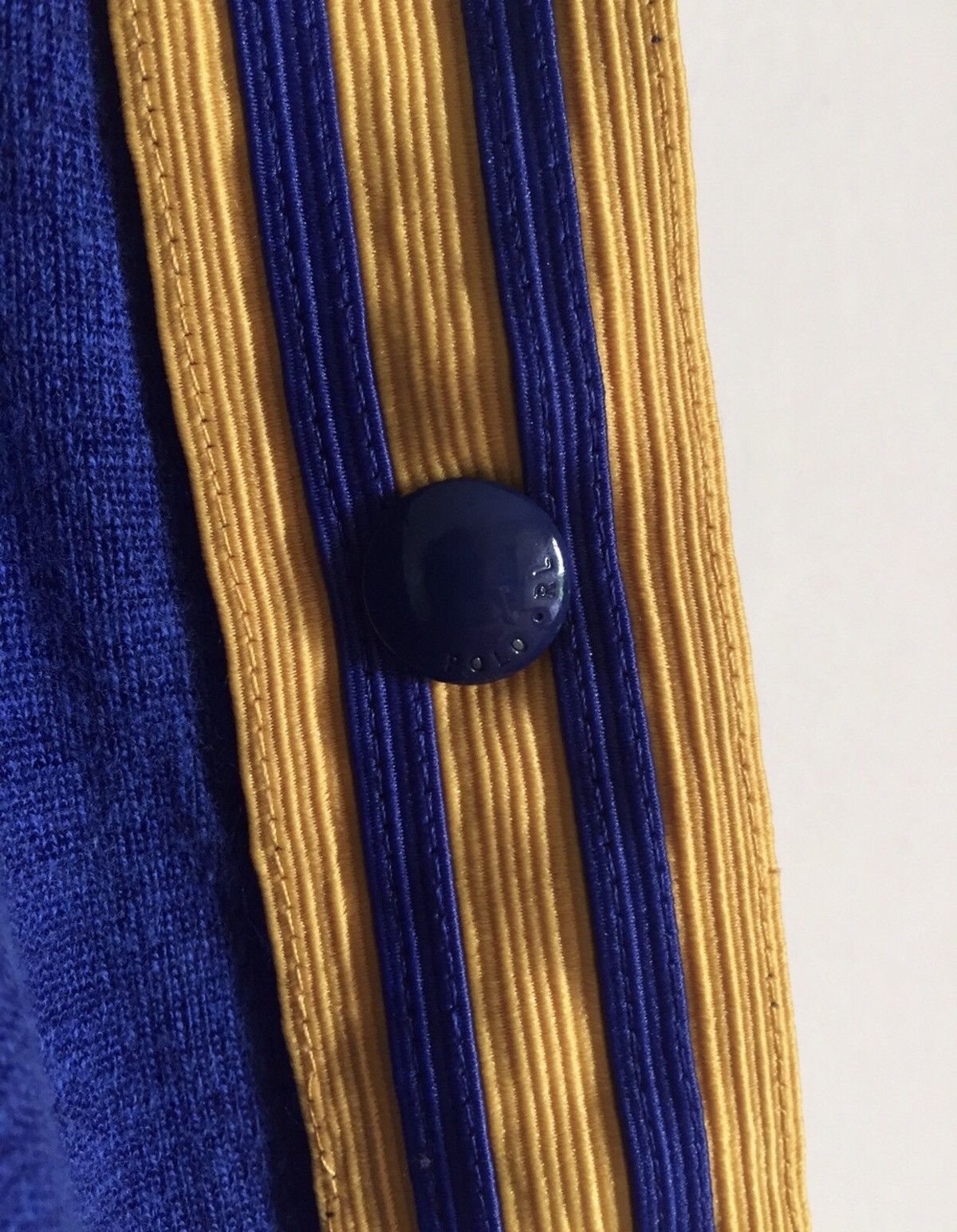 Polo Ralph Lauren Vintage Polo Ralph Lauren Varsity Trackpants with button Size US 32 / EU 48 - 3 Thumbnail