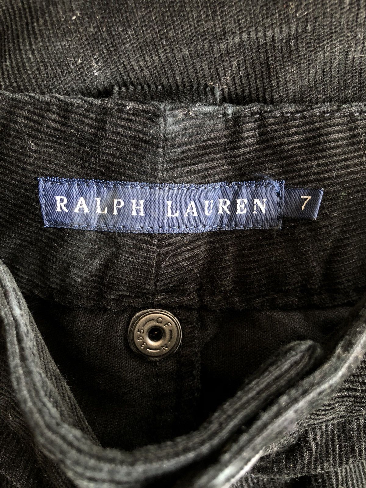 Polo Ralph Lauren GRAIL🔥RL Bondage Multi Zipper Pockets Velvet Pants Size US 28 / EU 44 - 3 Thumbnail
