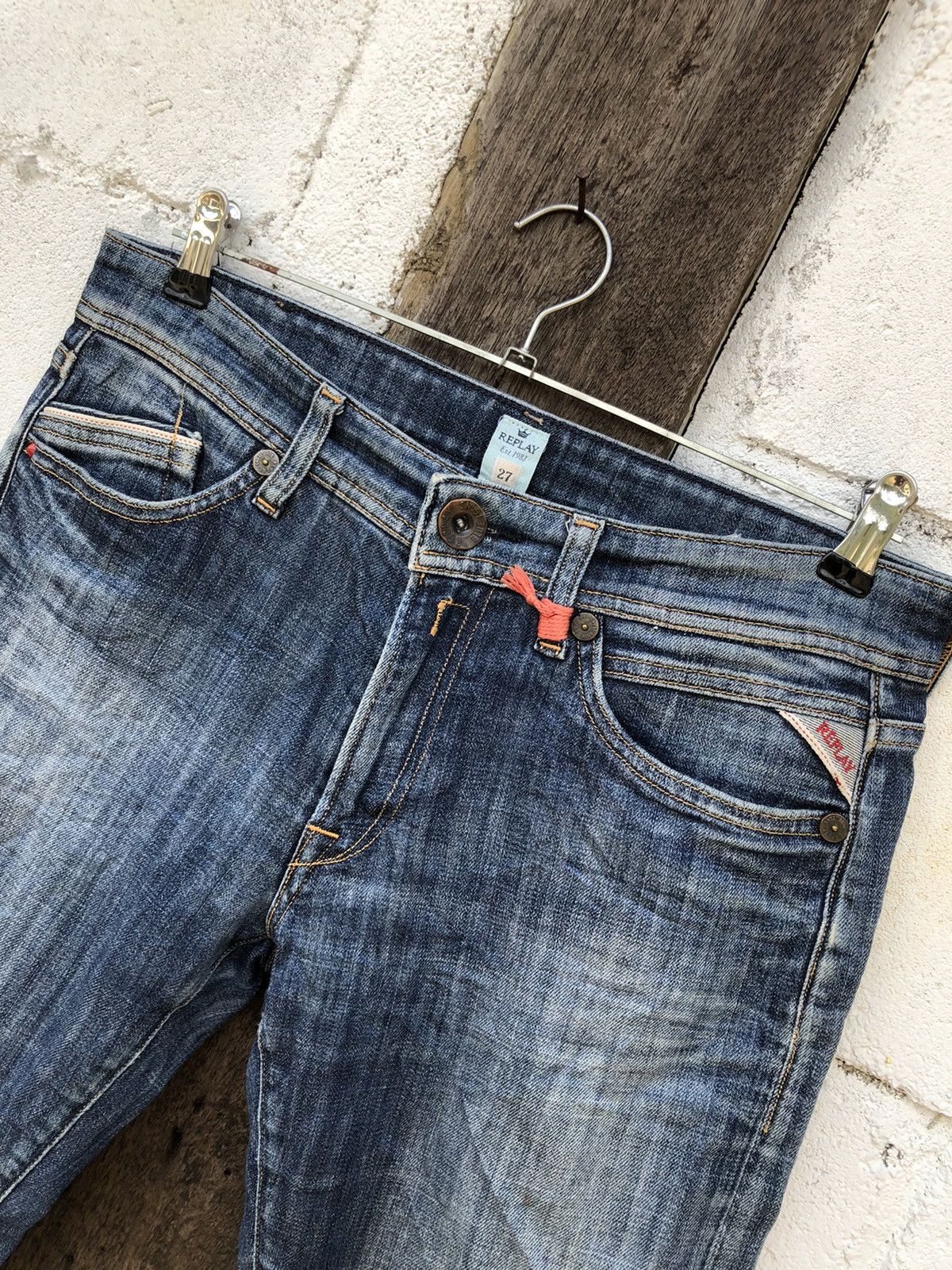 Replay Jeans Replay Distress Size US 32 / EU 48 - 3 Thumbnail