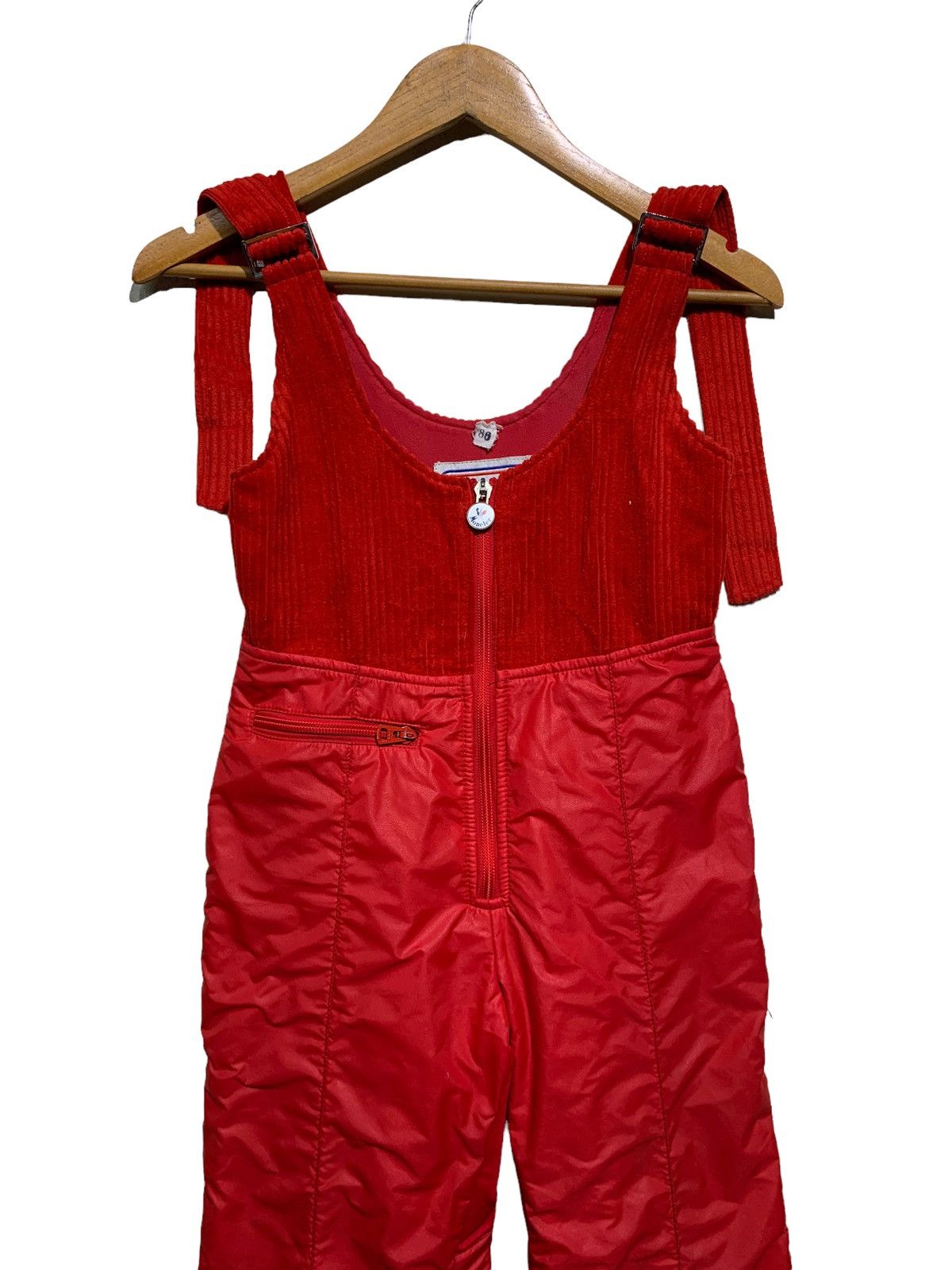 Asics × Moncler 🔥VTG MONCLER OVERALL SKI RED Size 30" / US 8 / IT 44 - 1 Thumbnail