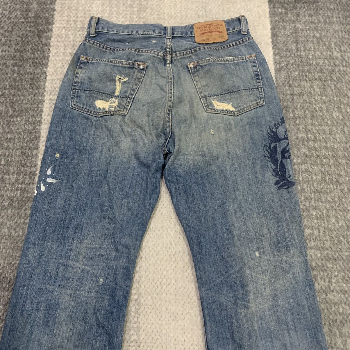 Abercrombie & Fitch × Vintage VINTAGE 80s AMBERCROMBIE & FITCH 30x30 Disstress Denim Jean Size US 30 / EU 46 - 12 Thumbnail