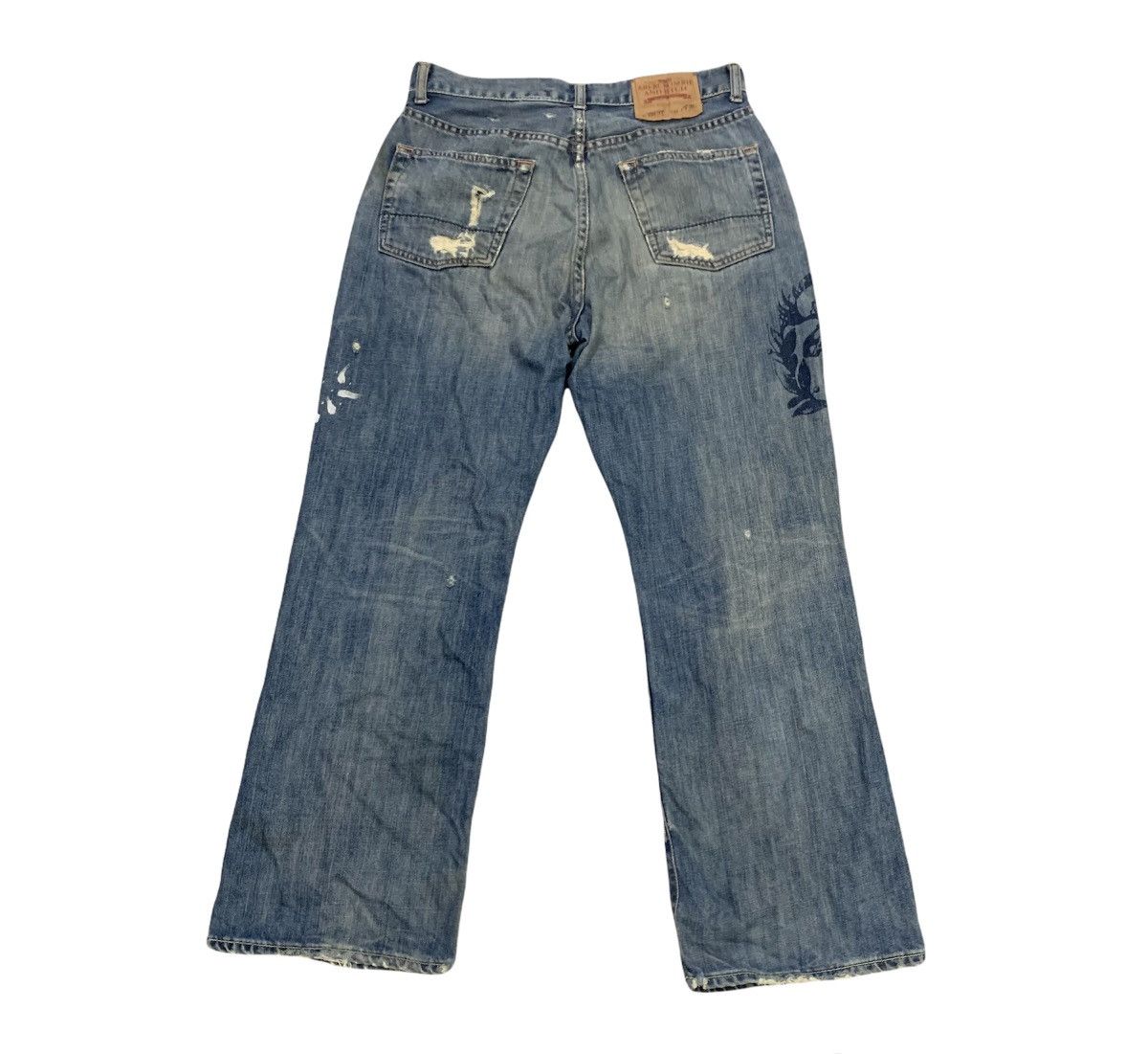 Abercrombie & Fitch × Vintage VINTAGE 80s AMBERCROMBIE & FITCH 30x30 Disstress Denim Jean Size US 30 / EU 46 - 2 Thumbnail