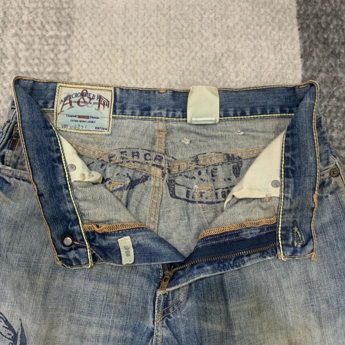 Abercrombie & Fitch × Vintage VINTAGE 80s AMBERCROMBIE & FITCH 30x30 Disstress Denim Jean Size US 30 / EU 46 - 17 Thumbnail