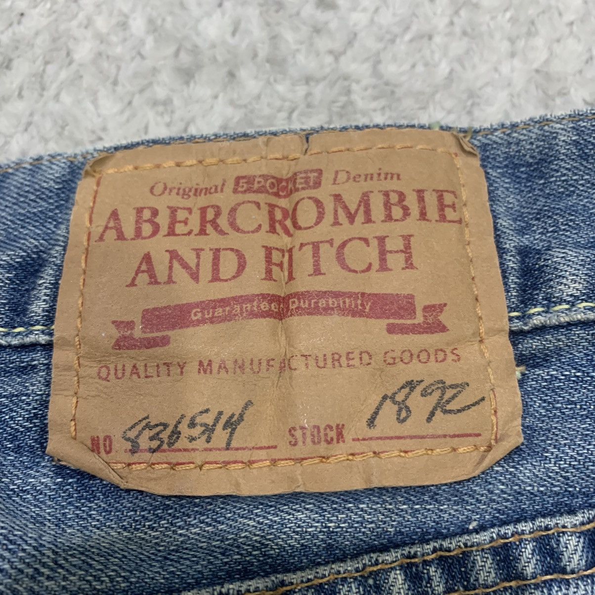 Abercrombie & Fitch × Vintage VINTAGE 80s AMBERCROMBIE & FITCH 30x30 Disstress Denim Jean Size US 30 / EU 46 - 16 Thumbnail