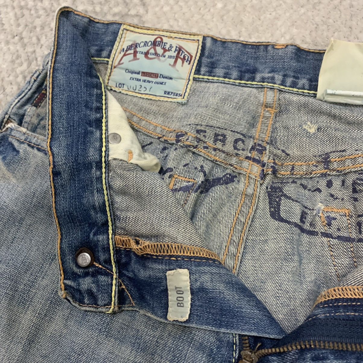 Abercrombie & Fitch × Vintage VINTAGE 80s AMBERCROMBIE & FITCH 30x30 Disstress Denim Jean Size US 30 / EU 46 - 18 Thumbnail