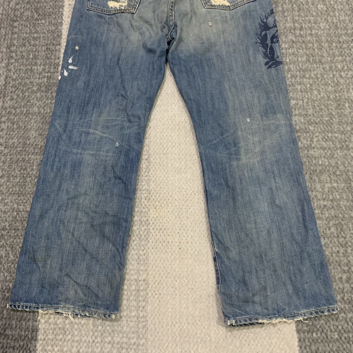 Abercrombie & Fitch × Vintage VINTAGE 80s AMBERCROMBIE & FITCH 30x30 Disstress Denim Jean Size US 30 / EU 46 - 13 Thumbnail