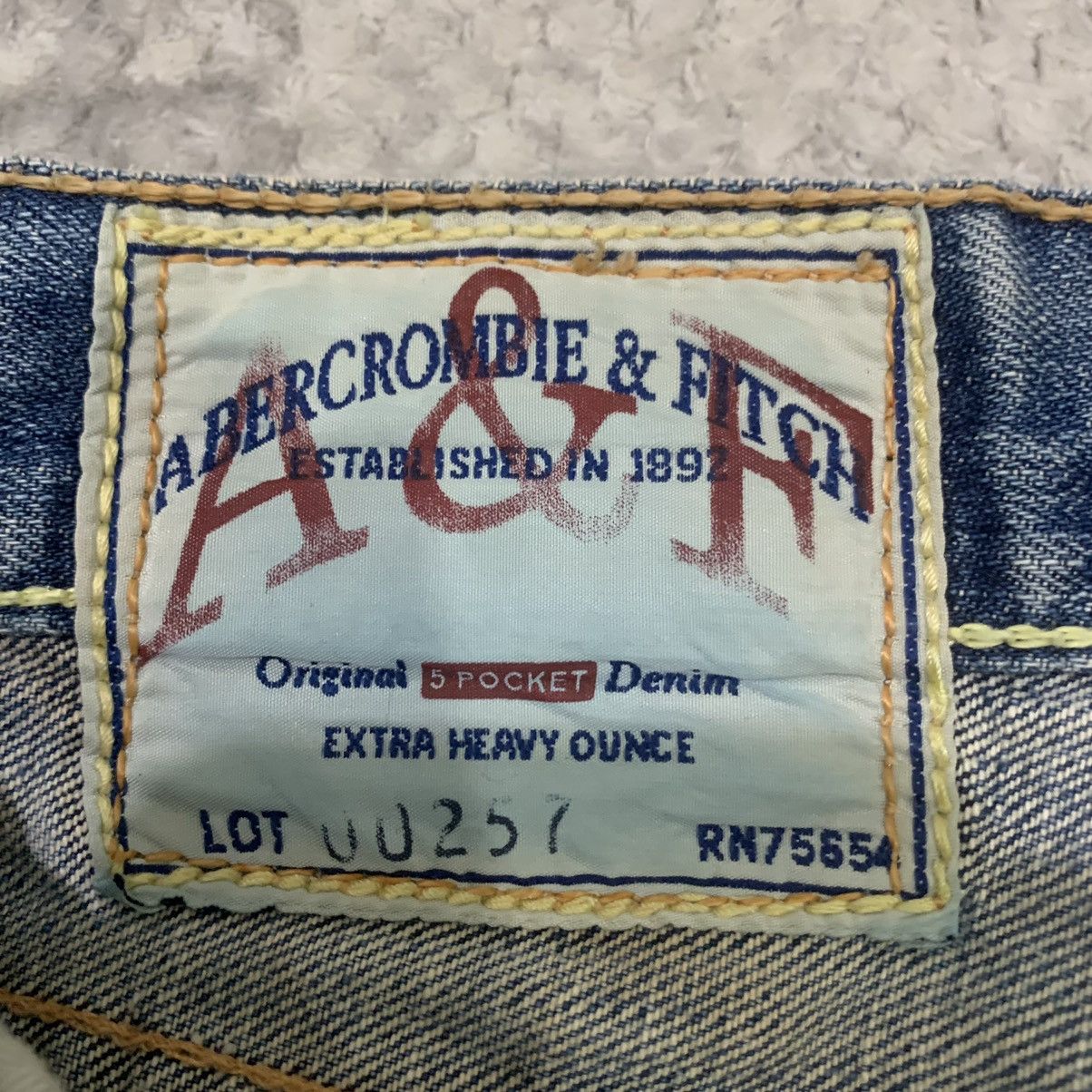 Abercrombie & Fitch × Vintage VINTAGE 80s AMBERCROMBIE & FITCH 30x30 Disstress Denim Jean Size US 30 / EU 46 - 22 Thumbnail
