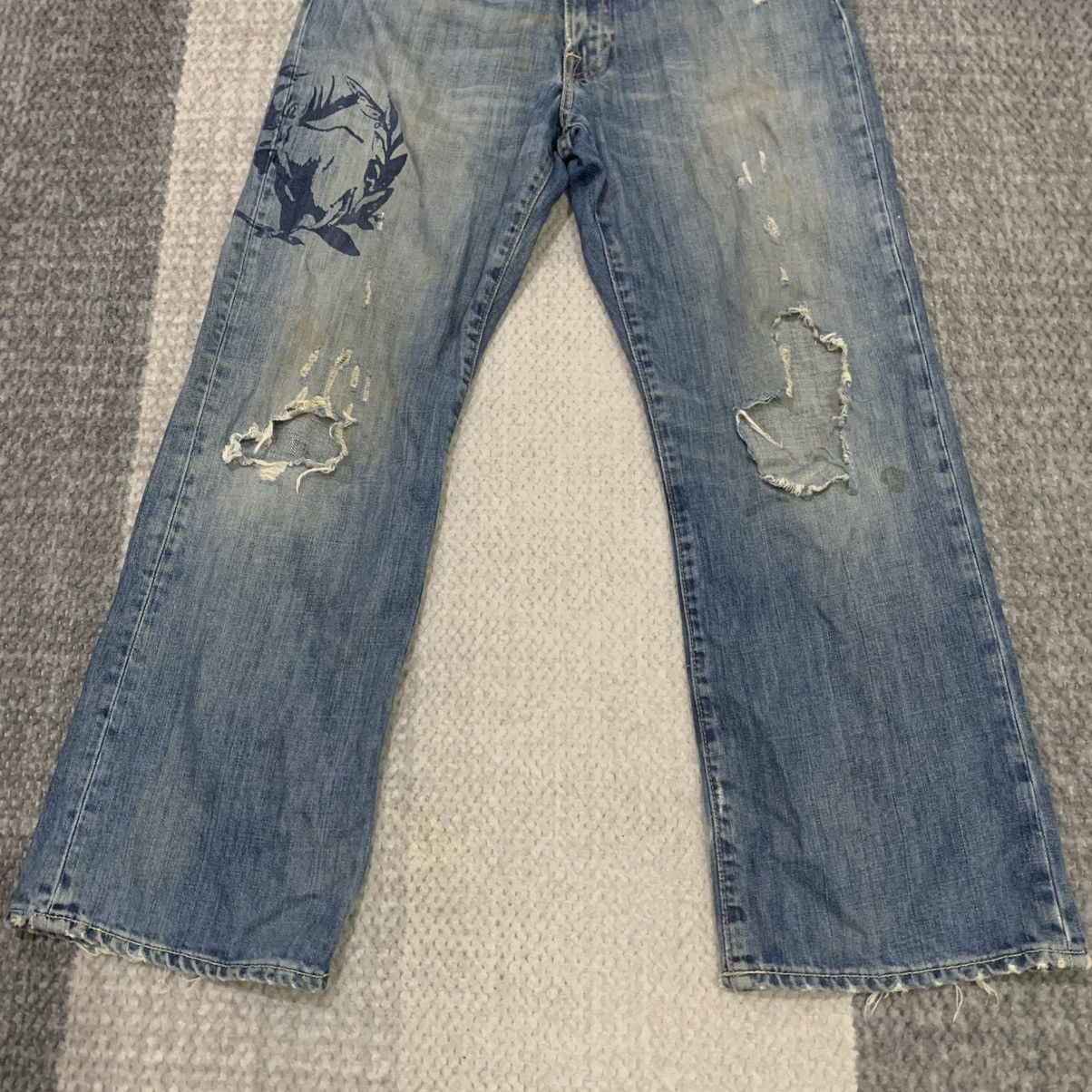 Abercrombie & Fitch × Vintage VINTAGE 80s AMBERCROMBIE & FITCH 30x30 Disstress Denim Jean Size US 30 / EU 46 - 5 Thumbnail
