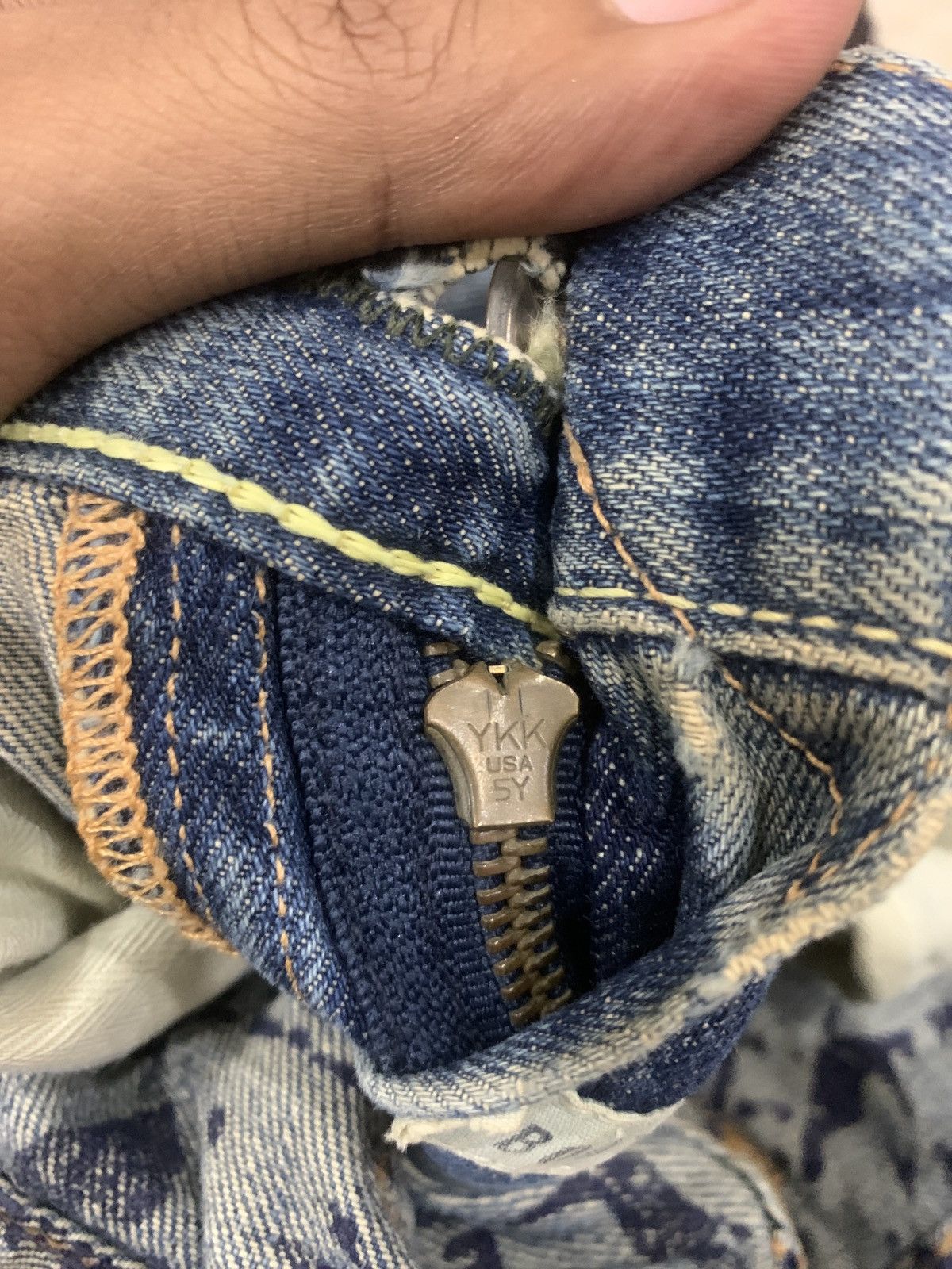 Abercrombie & Fitch × Vintage VINTAGE 80s AMBERCROMBIE & FITCH 30x30 Disstress Denim Jean Size US 30 / EU 46 - 21 Thumbnail