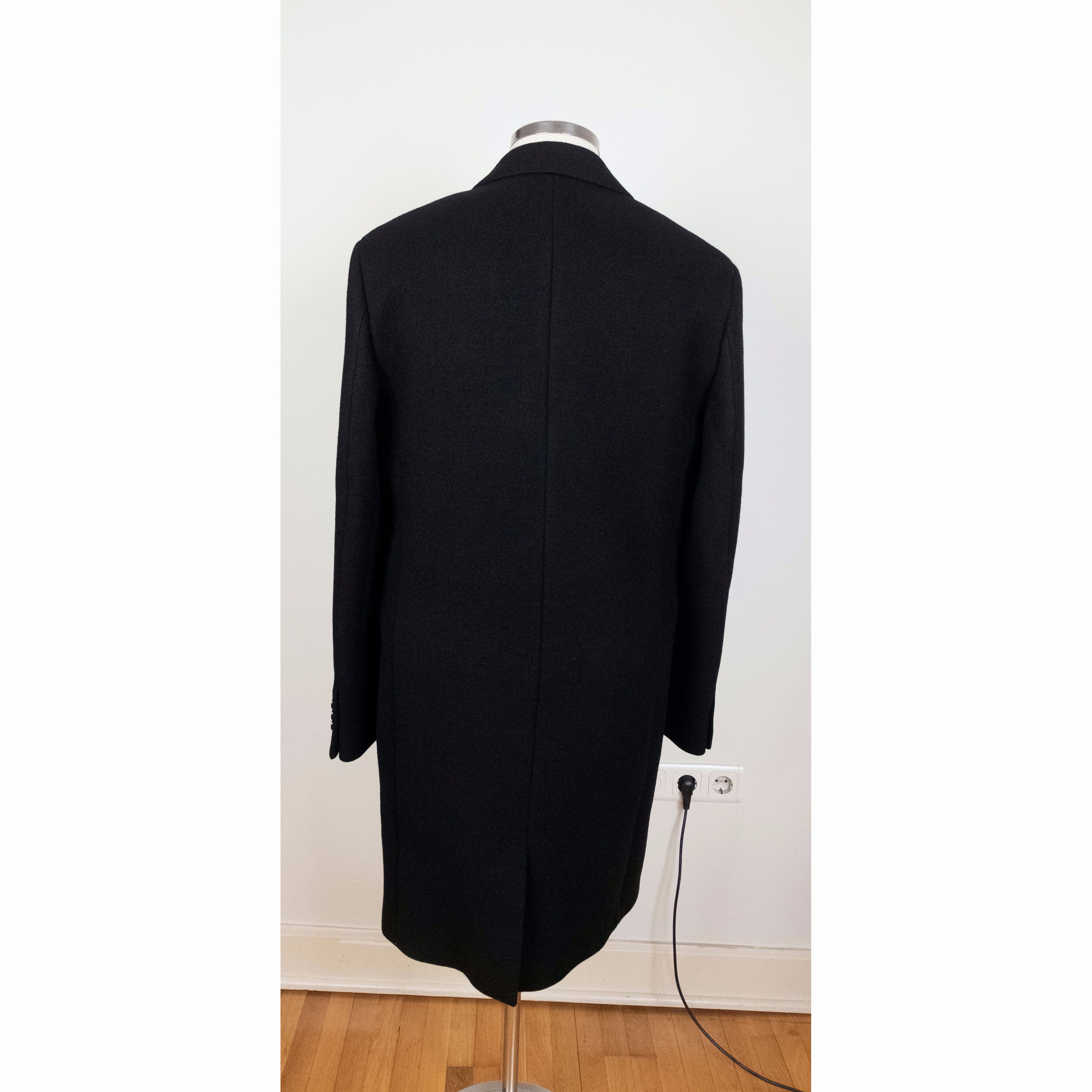 Bottega Veneta $5400 BOTTEGA VENETA black thick cashmere coat Size 40 US 50 Size US M / EU 48-50 / 2 - 3 Thumbnail