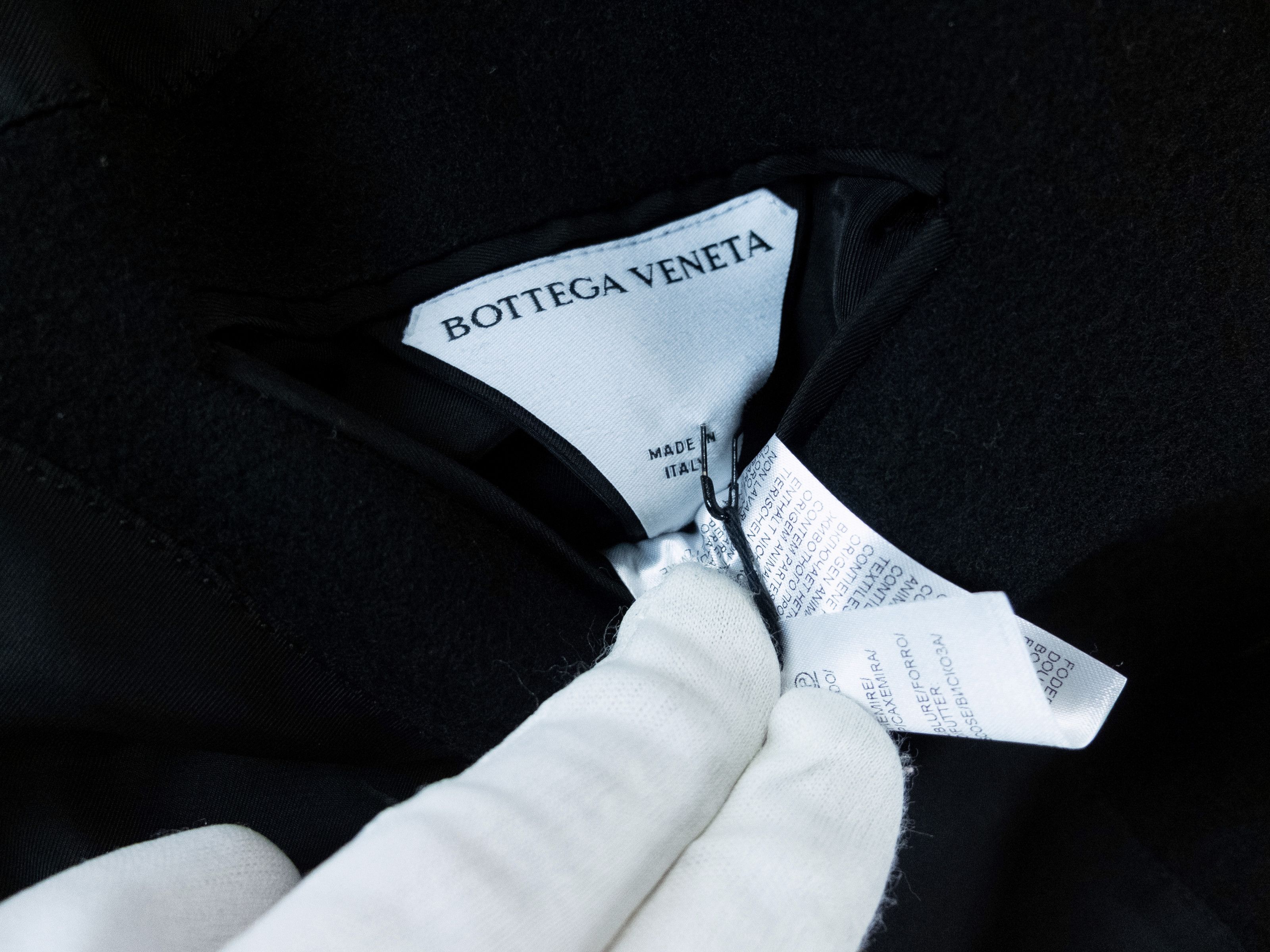 Bottega Veneta $5400 BOTTEGA VENETA black thick cashmere coat Size 40 US 50 Size US M / EU 48-50 / 2 - 5 Thumbnail