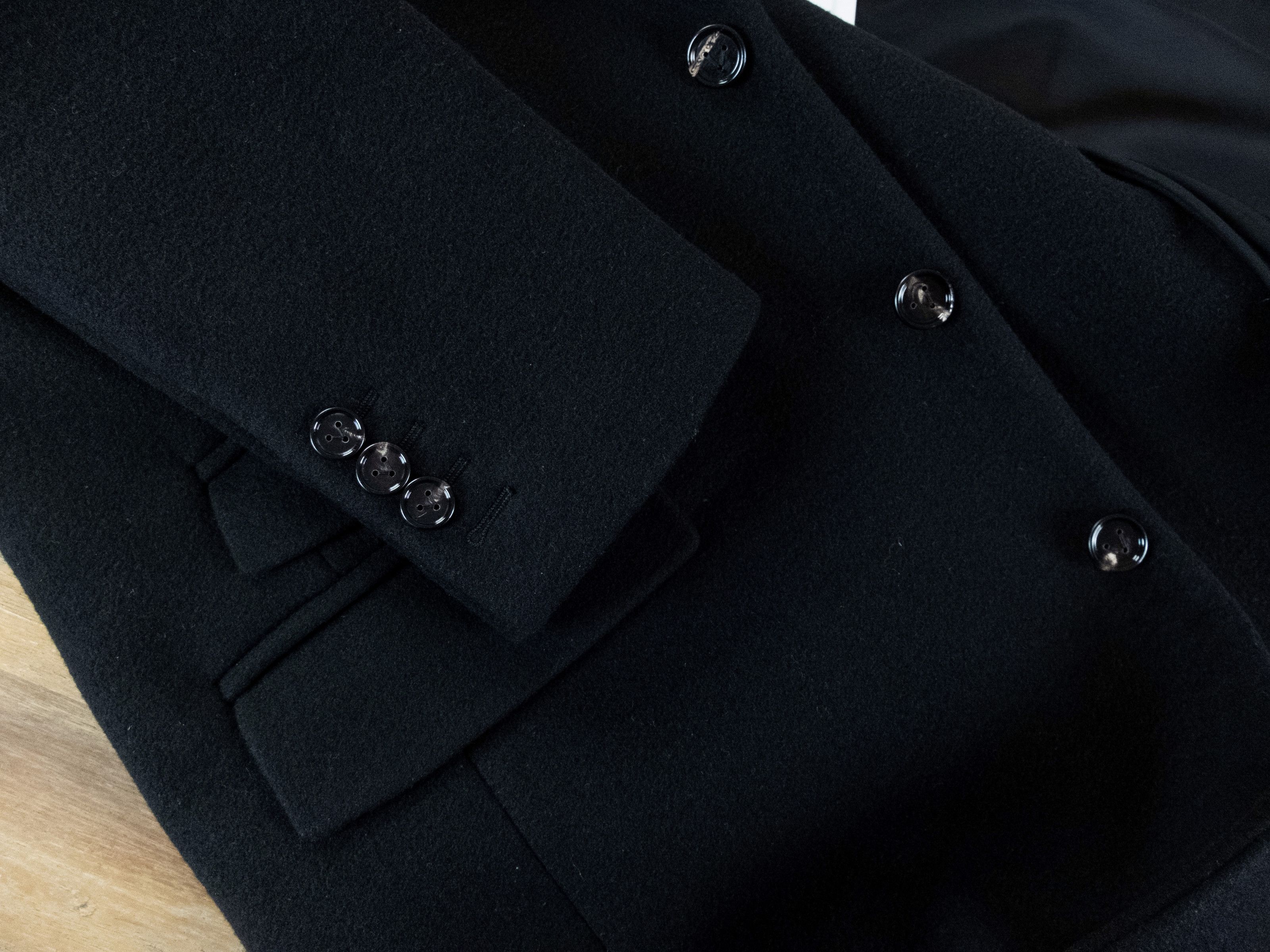 Bottega Veneta $5400 BOTTEGA VENETA black thick cashmere coat Size 40 US 50 Size US M / EU 48-50 / 2 - 7 Thumbnail