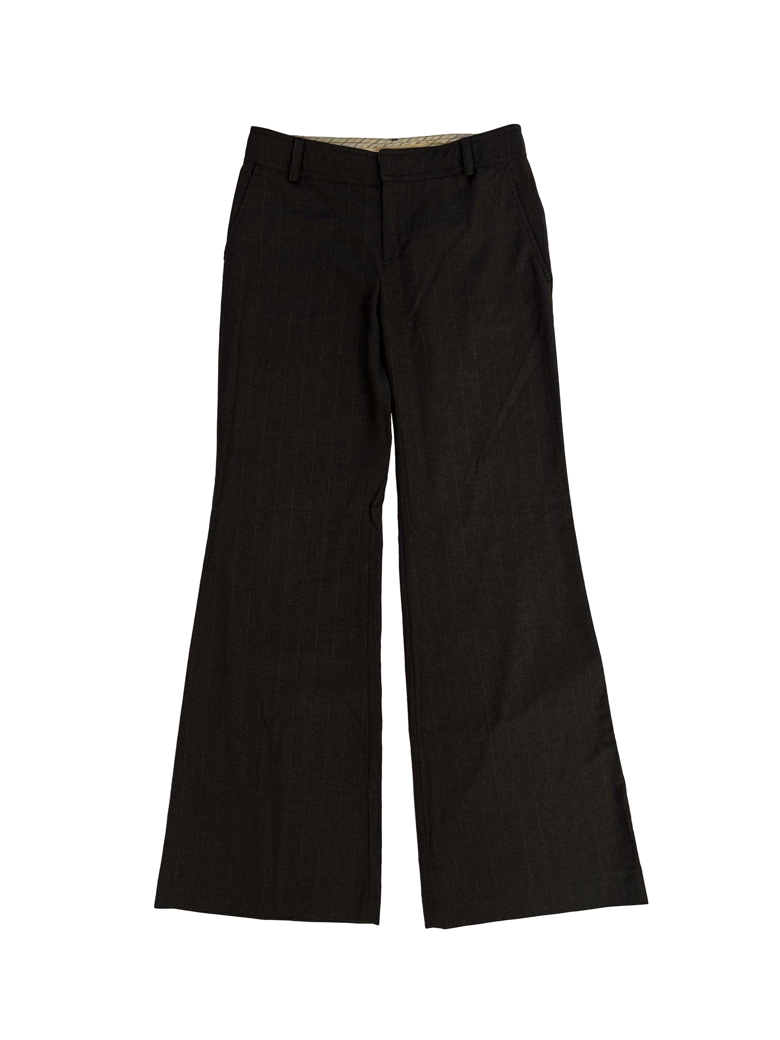 image of Marni Brown Wool Pants Trousers, Women's (Size 30)