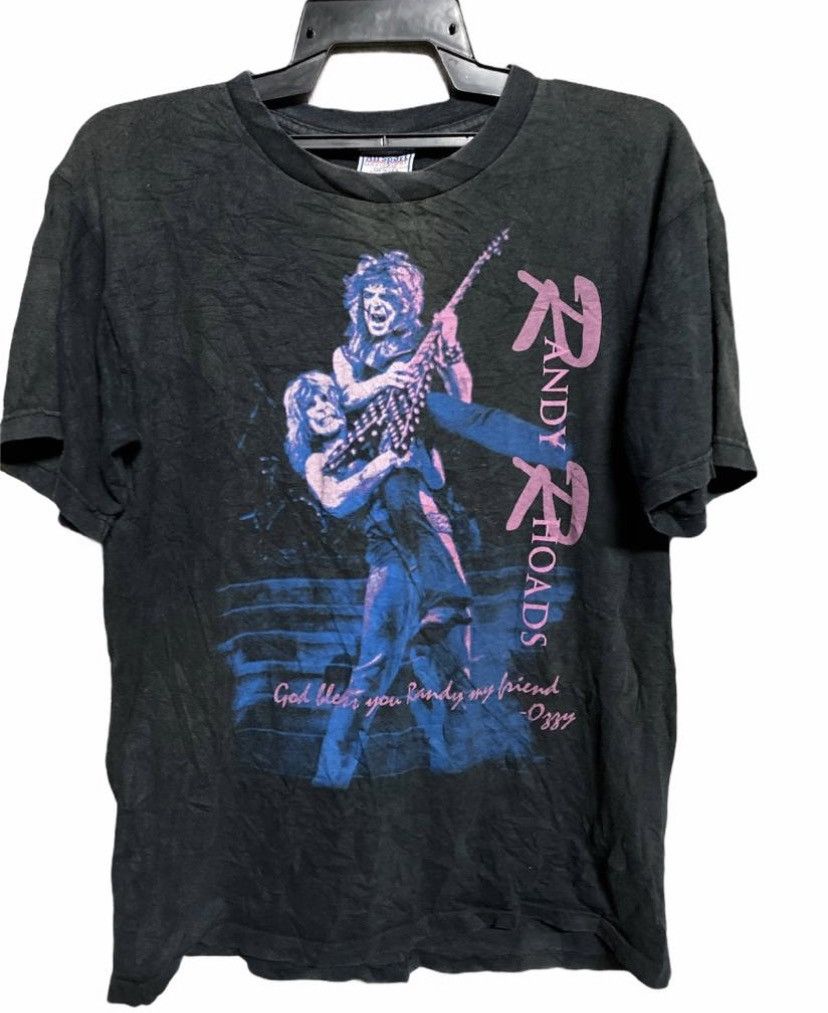 Vintage 90s randy rhoads ozzy osbourn t shirt