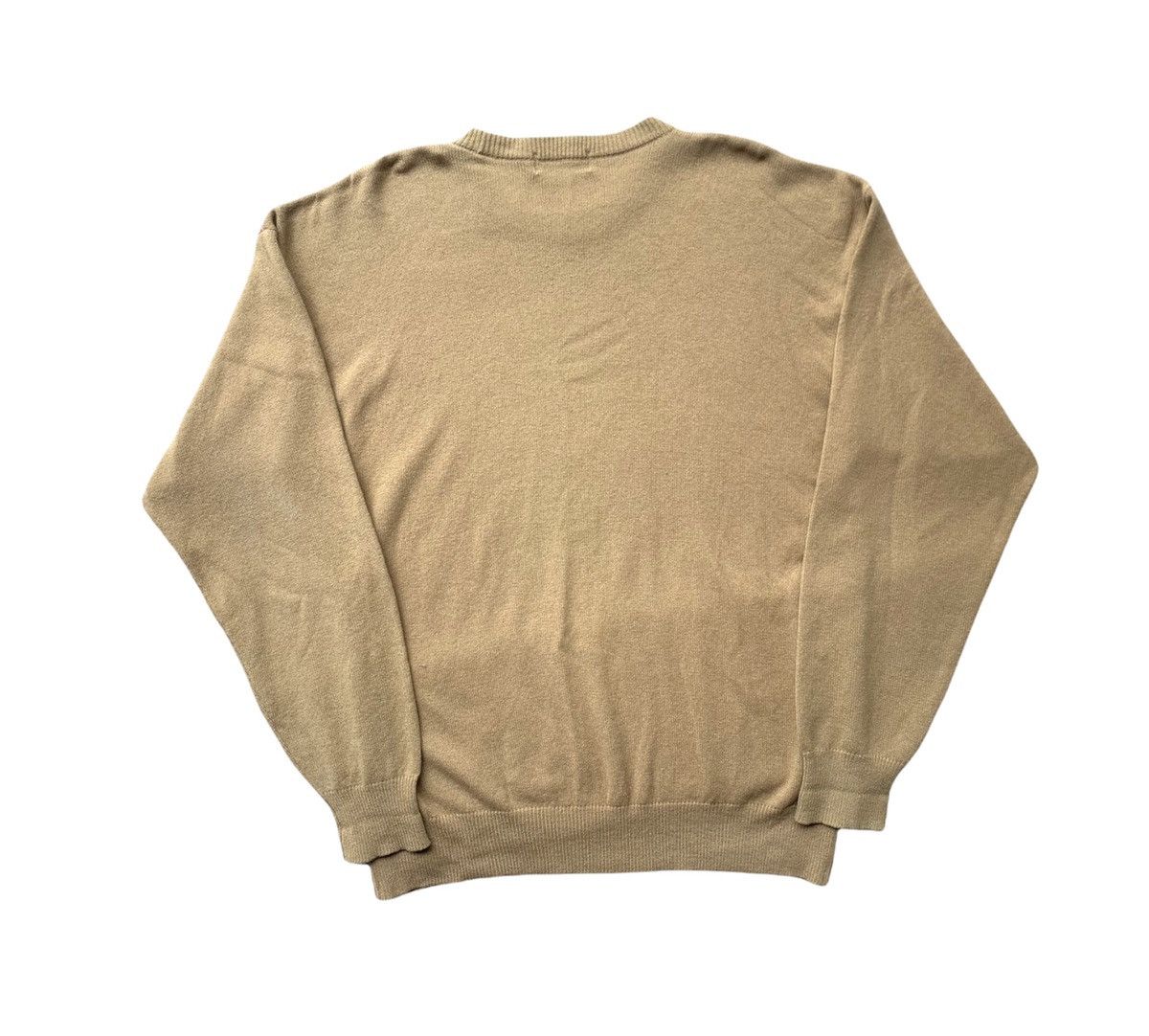 Burberry BURBERRY'S NOVACHECK CREWNECK SWEATER 100% LAMBSWOOL Size US L / EU 52-54 / 3 - 7 Thumbnail
