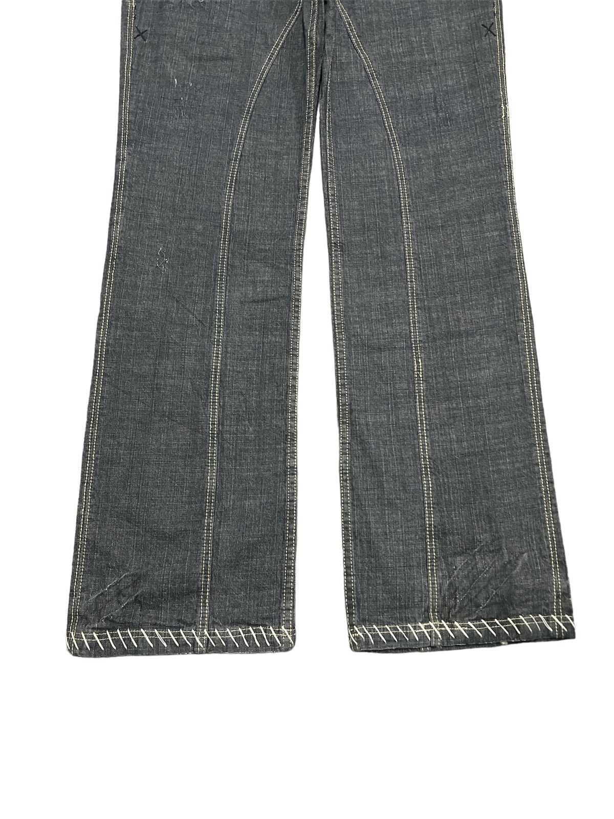 Antik Denim × Japanese Brand × Vintage STUDED💥ANTIK DENIM HANDCRAFTED IN THE USA DENIM PANTS Size US 35 - 4 Thumbnail