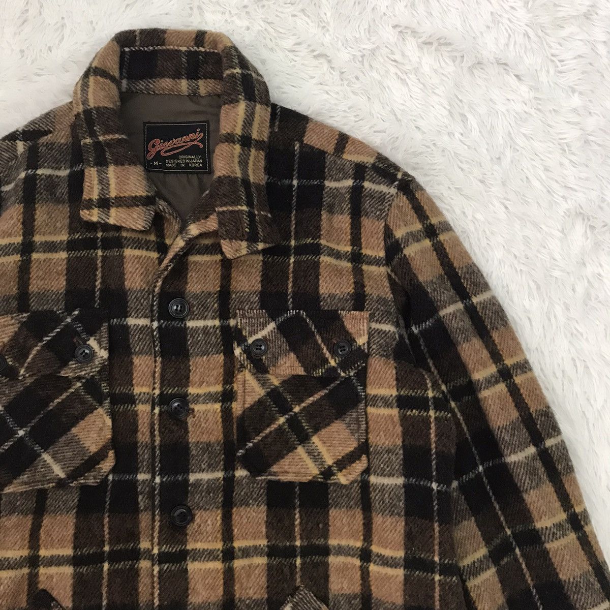 Other Giovanni Checkered Originally Design In Japan Size US M / EU 48-50 / 2 - 4 Thumbnail