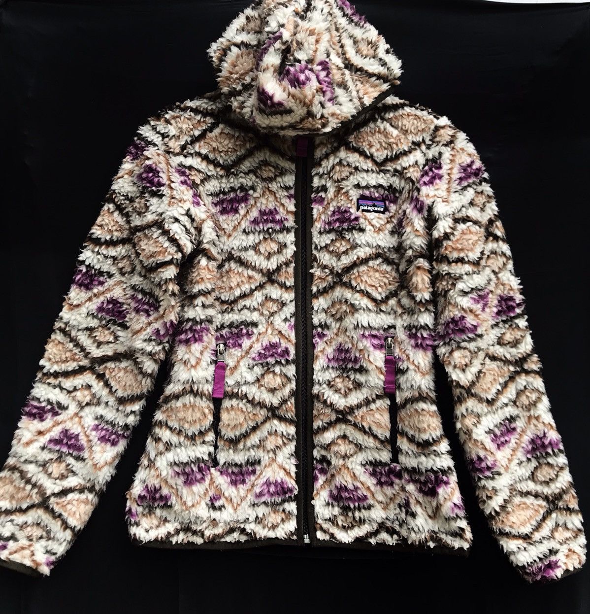 Patagonia × Vintage Patagonia Fleece Jacket Colourfull Size XS / US 0-2 / IT 36-38 - 1 Thumbnail