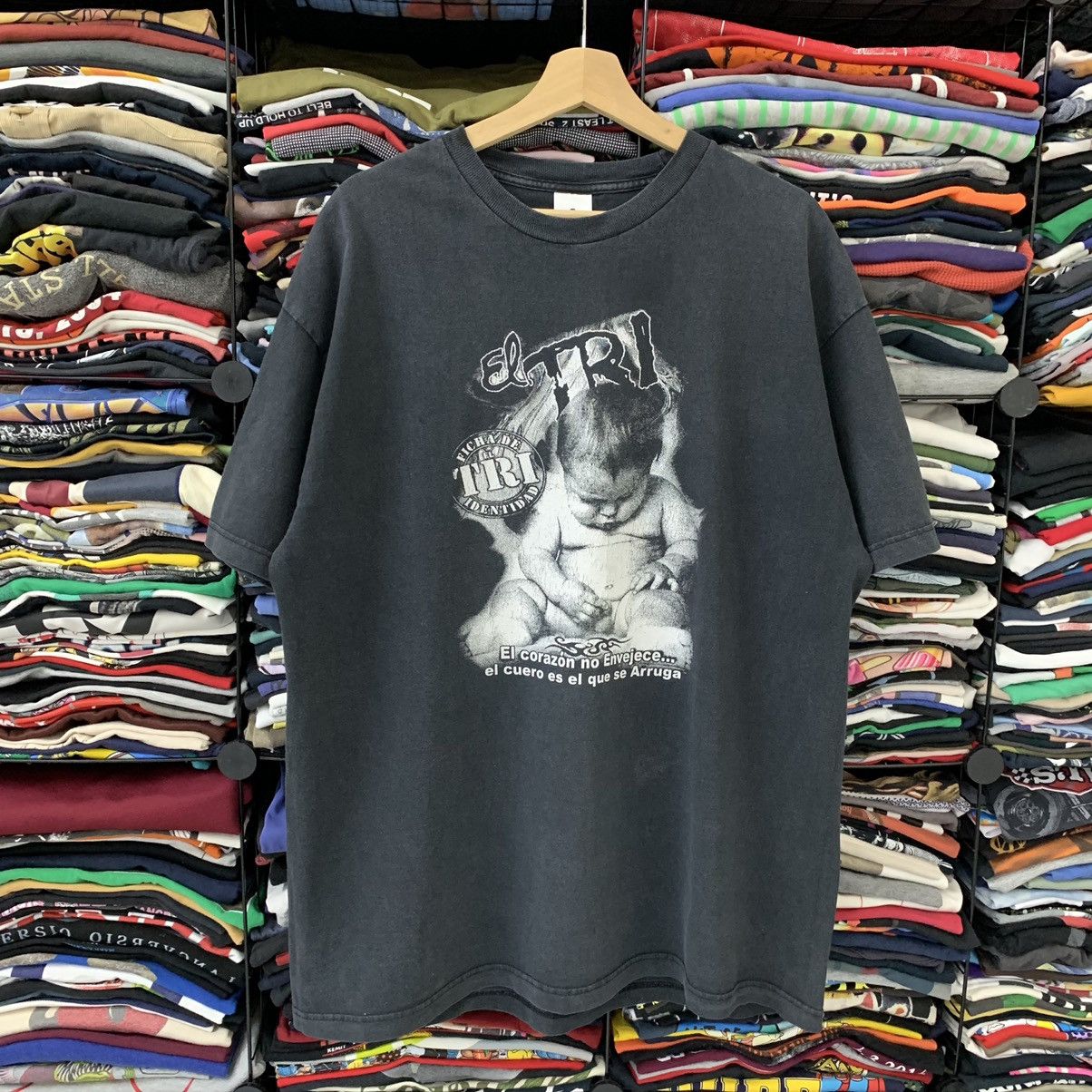 Band Tees × Vintage EL TRI MEXICANA ROCK BAND VTG Size US XL / EU 56 / 4 - 1 Thumbnail