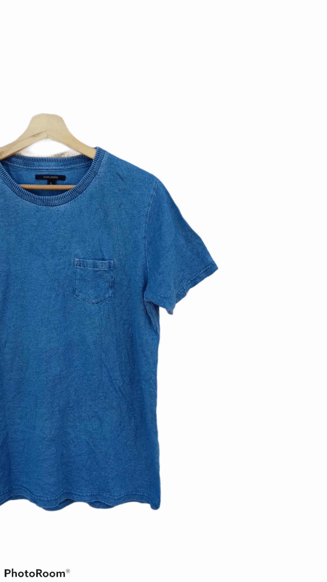 Ciaopanic × Indigo × Japanese Brand 🔥🔥Ciaopanic Indigo Dye Pocket T-Shirt Size US M / EU 48-50 / 2 - 4 Thumbnail