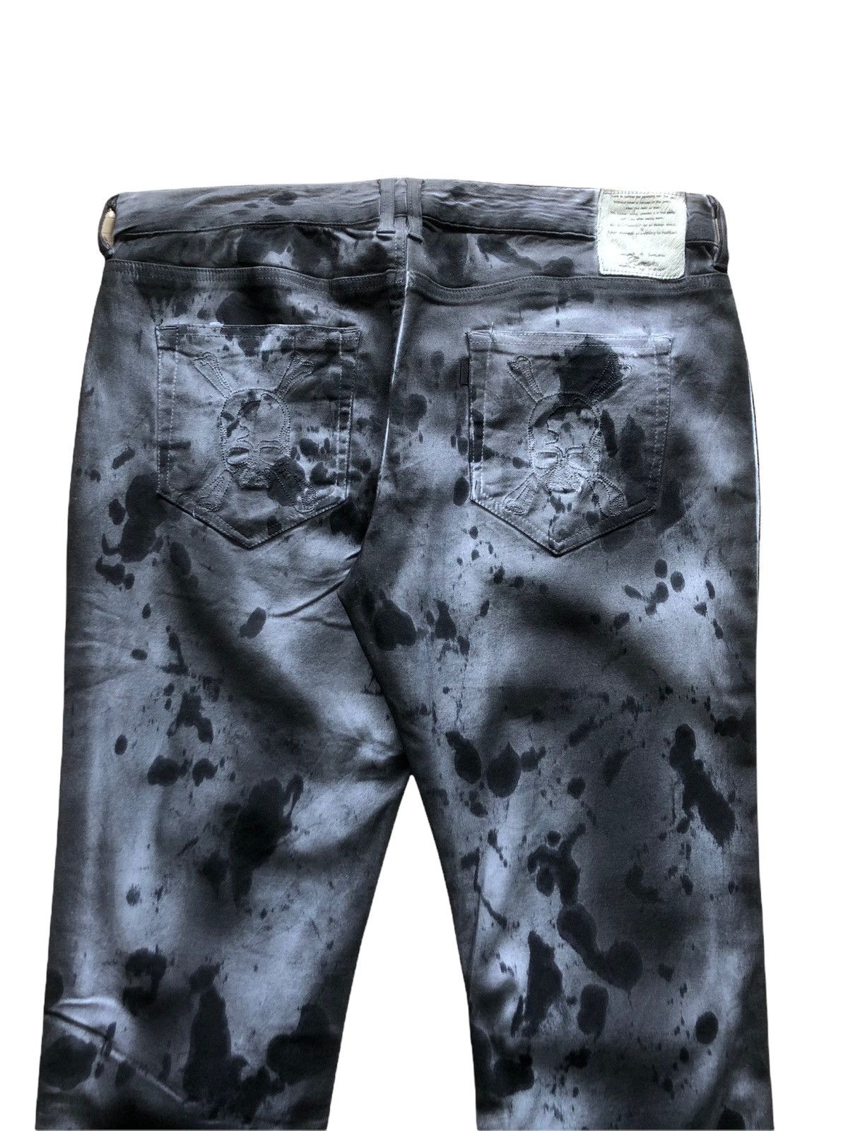 Roen 2000s Roen Bleach Jeans Size US 34 / EU 50 - 10 Thumbnail