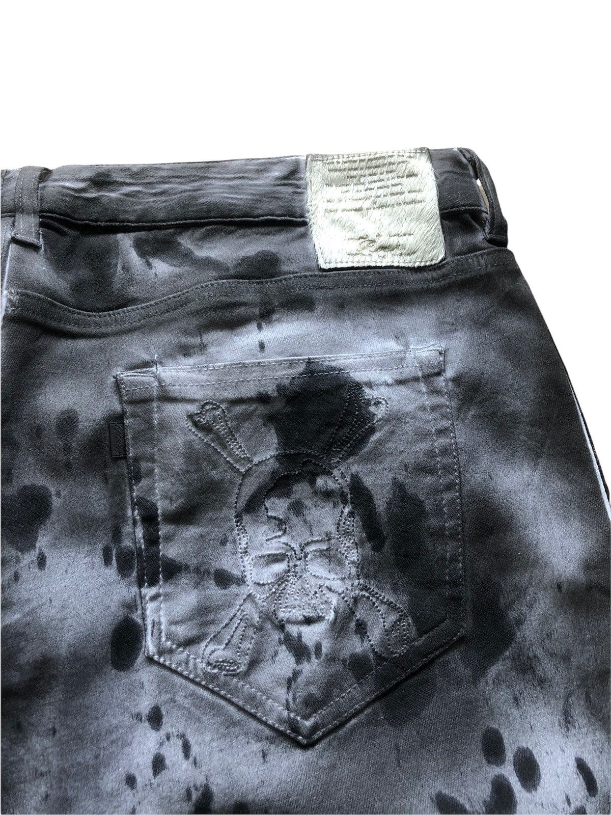 Roen 2000s Roen Bleach Jeans Size US 34 / EU 50 - 12 Thumbnail