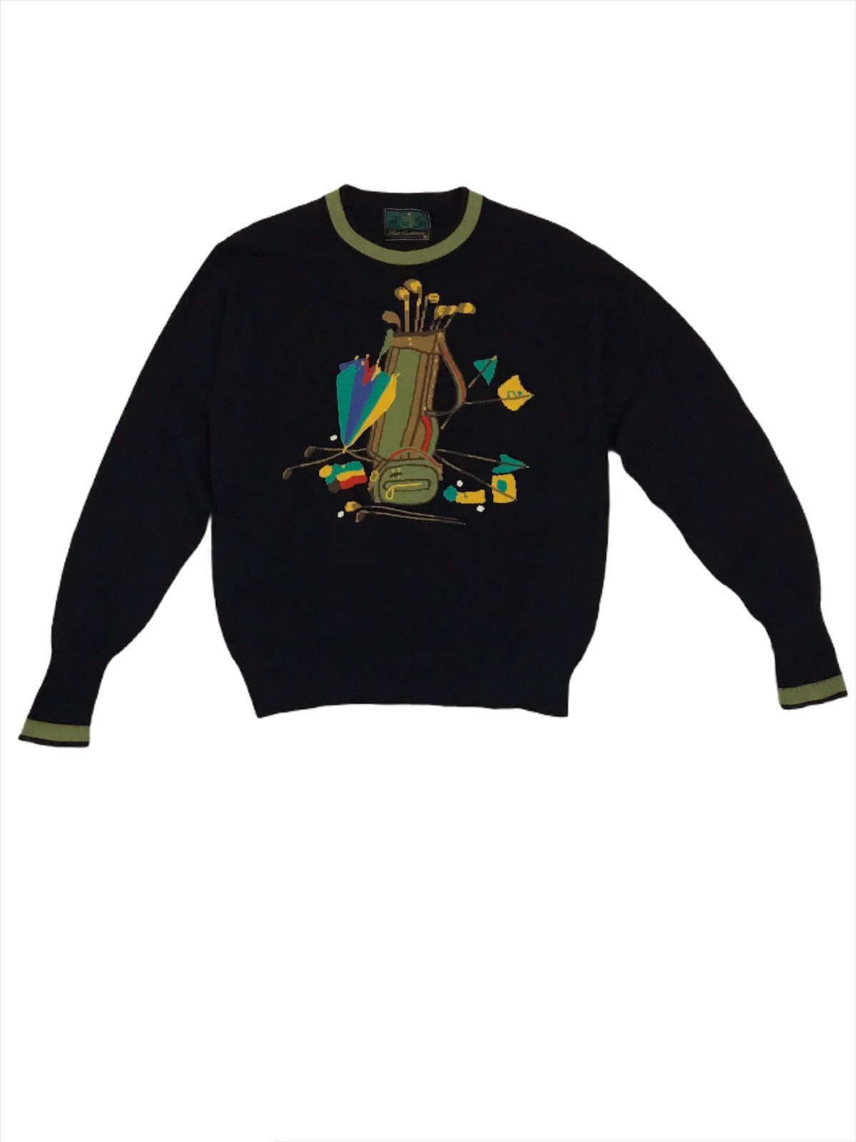 The Masters × Vintage Vintage Masters Golf Designer Pure Cashmere Knitwear Size US M / EU 48-50 / 2 - 2 Thumbnail