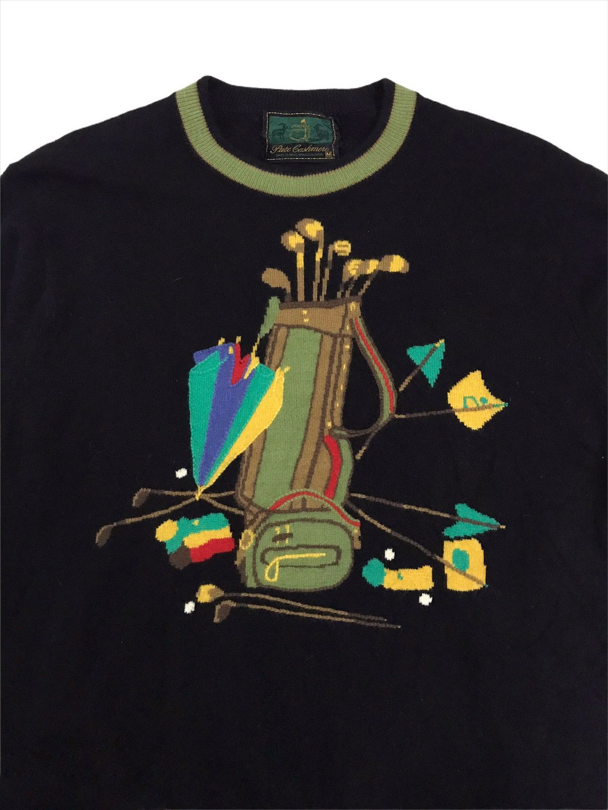 The Masters × Vintage Vintage Masters Golf Designer Pure Cashmere Knitwear Size US M / EU 48-50 / 2 - 3 Thumbnail