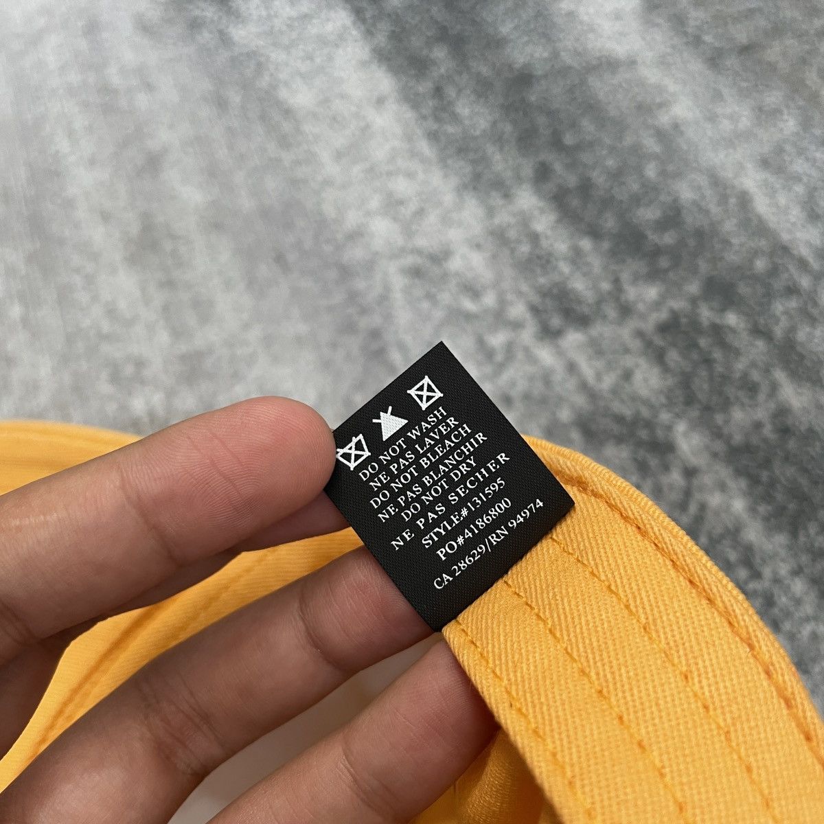 Stussy × Vintage STUSSY STOCK LOGO LOW PRO CAP // ORANGE Size ONE SIZE - 7 Thumbnail