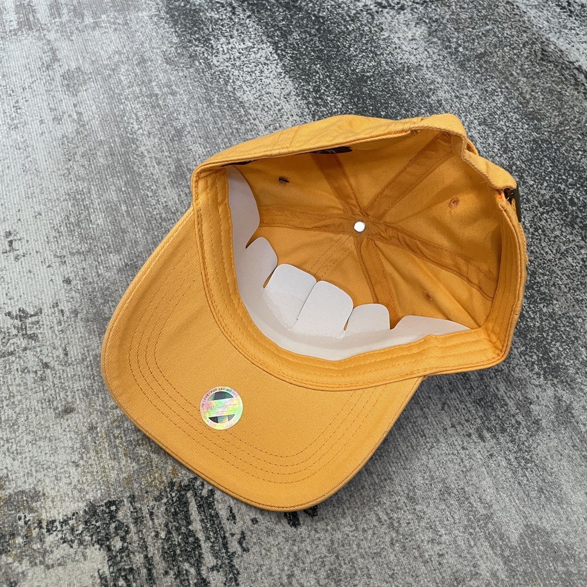 Stussy × Vintage STUSSY STOCK LOGO LOW PRO CAP // ORANGE Size ONE SIZE - 5 Thumbnail