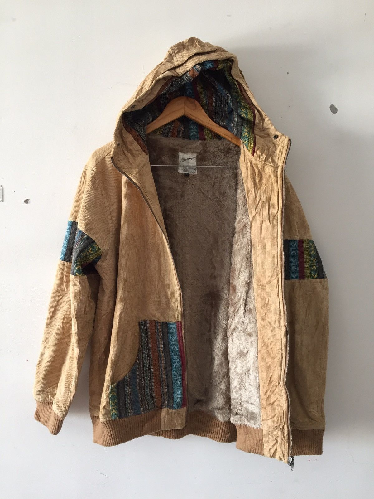 Japanese Brand × Vintage MonitorGdw Coudroy pachwork Jacket Hoodie nice designer Size US L / EU 52-54 / 3 - 5 Thumbnail