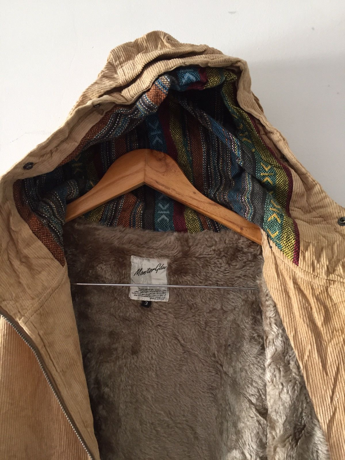 Japanese Brand × Vintage MonitorGdw Coudroy pachwork Jacket Hoodie nice designer Size US L / EU 52-54 / 3 - 13 Thumbnail