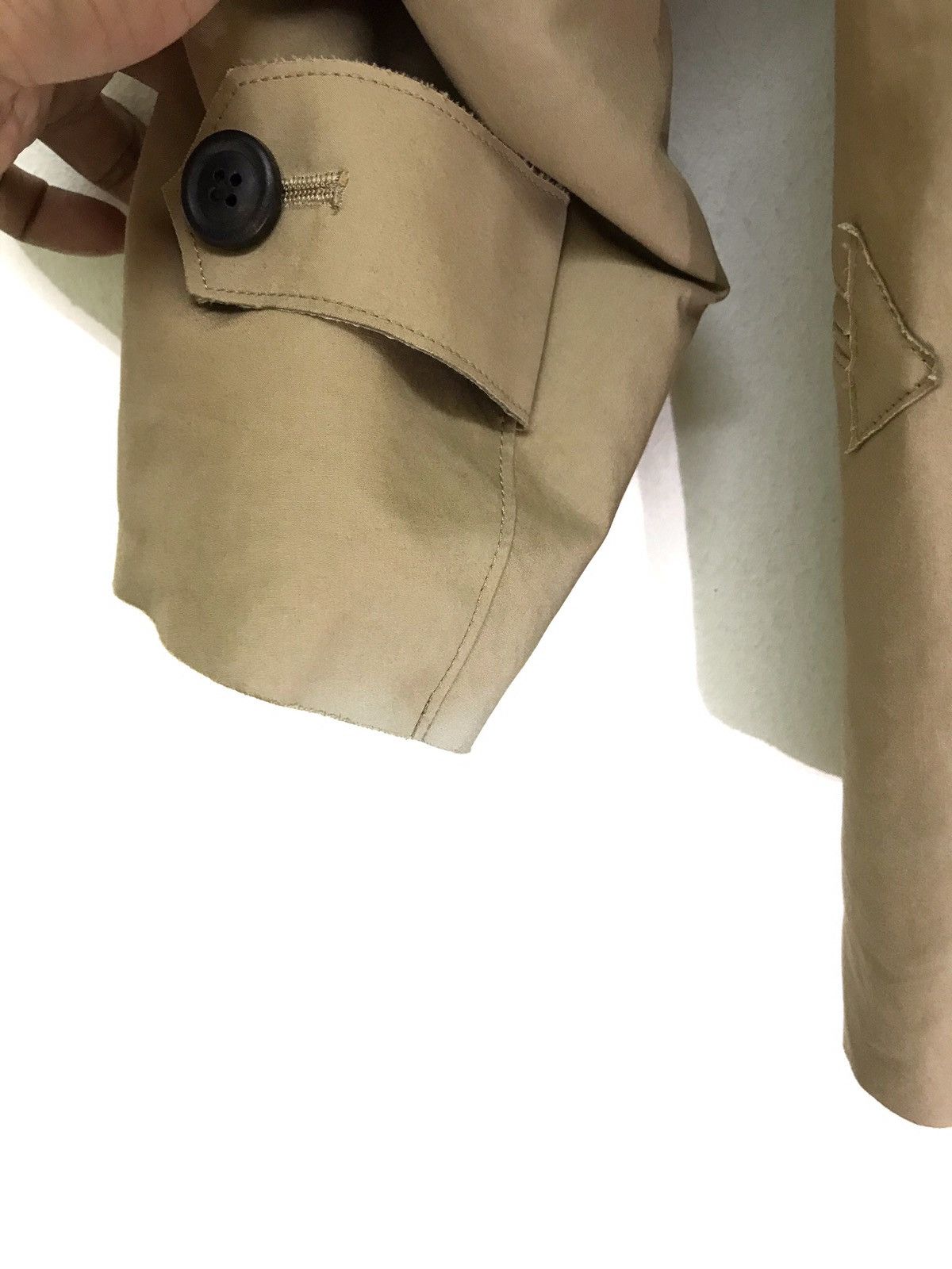 Japanese Brand Kolor Duffle Coat Slim Seamless Cut Cotton Acrylic 4🟩5 Size US M / EU 48-50 / 2 - 6 Thumbnail