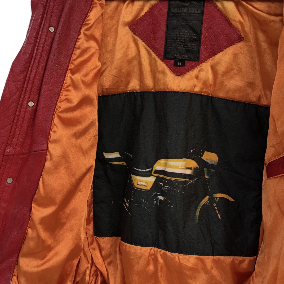 Sports Specialties 🔥Yellow Corn Highway Magician Cow Hide Bomber Jacket Size US M / EU 48-50 / 2 - 16 Thumbnail