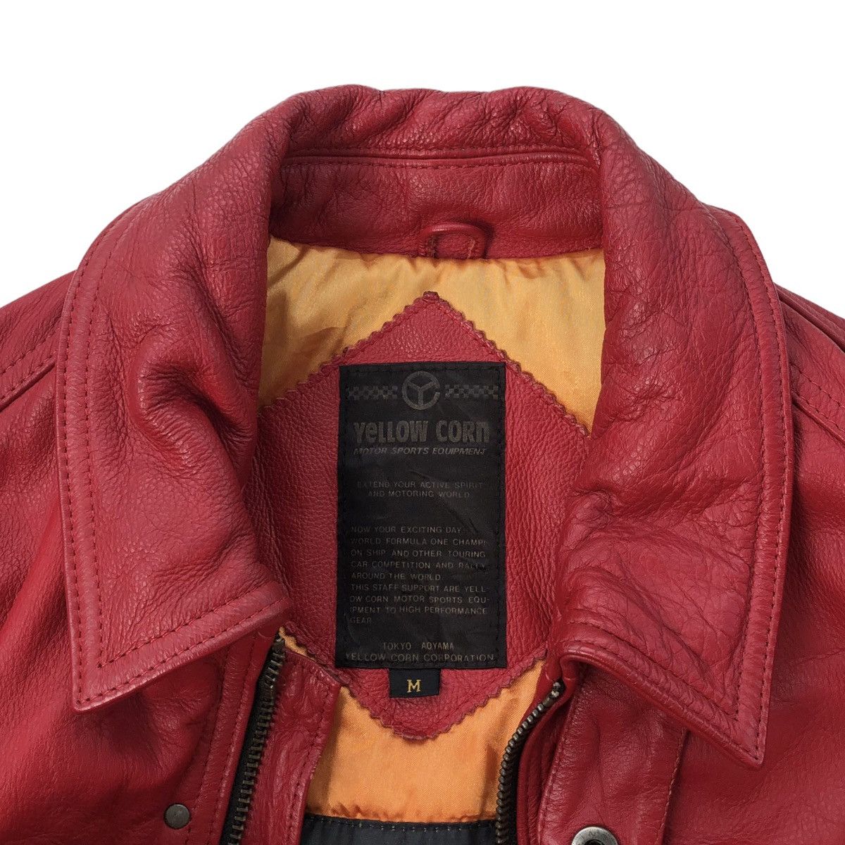 Sports Specialties 🔥Yellow Corn Highway Magician Cow Hide Bomber Jacket Size US M / EU 48-50 / 2 - 23 Thumbnail
