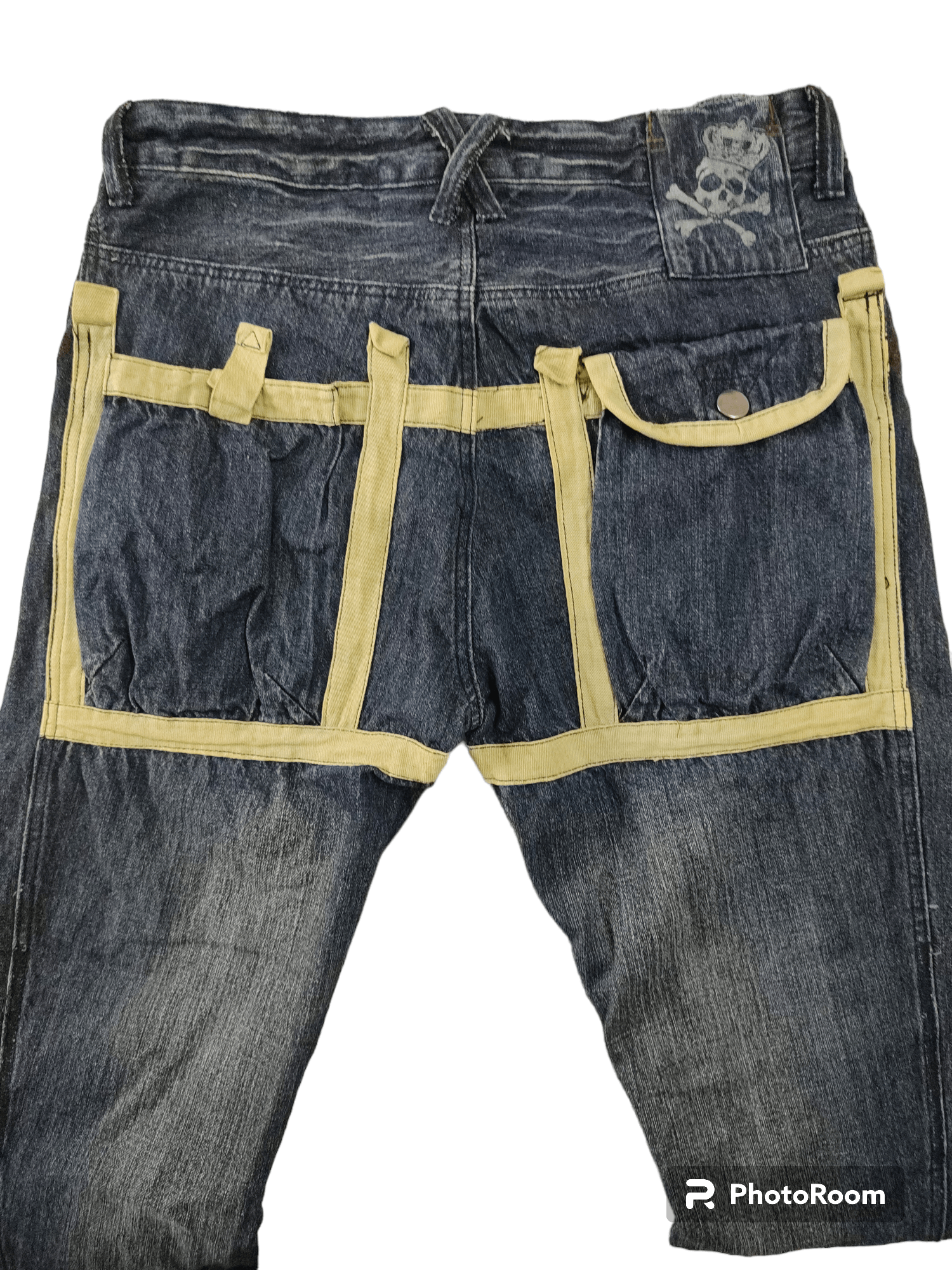 Japanese Brand Rare!!!🔥OldSkull Hip Hop Vintage Denim Size US 36 / EU 52 - 6 Thumbnail