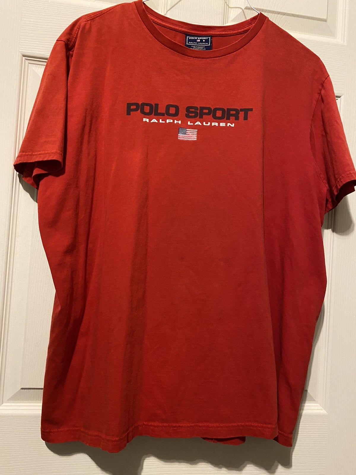 Polo Ralph Lauren Vintage Polo Sport T-Shirt Size US L / EU 52-54 / 3 - 2 Thumbnail